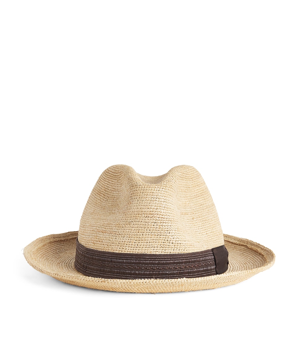 Borsalino Straw Federico Panama Hat Naturale