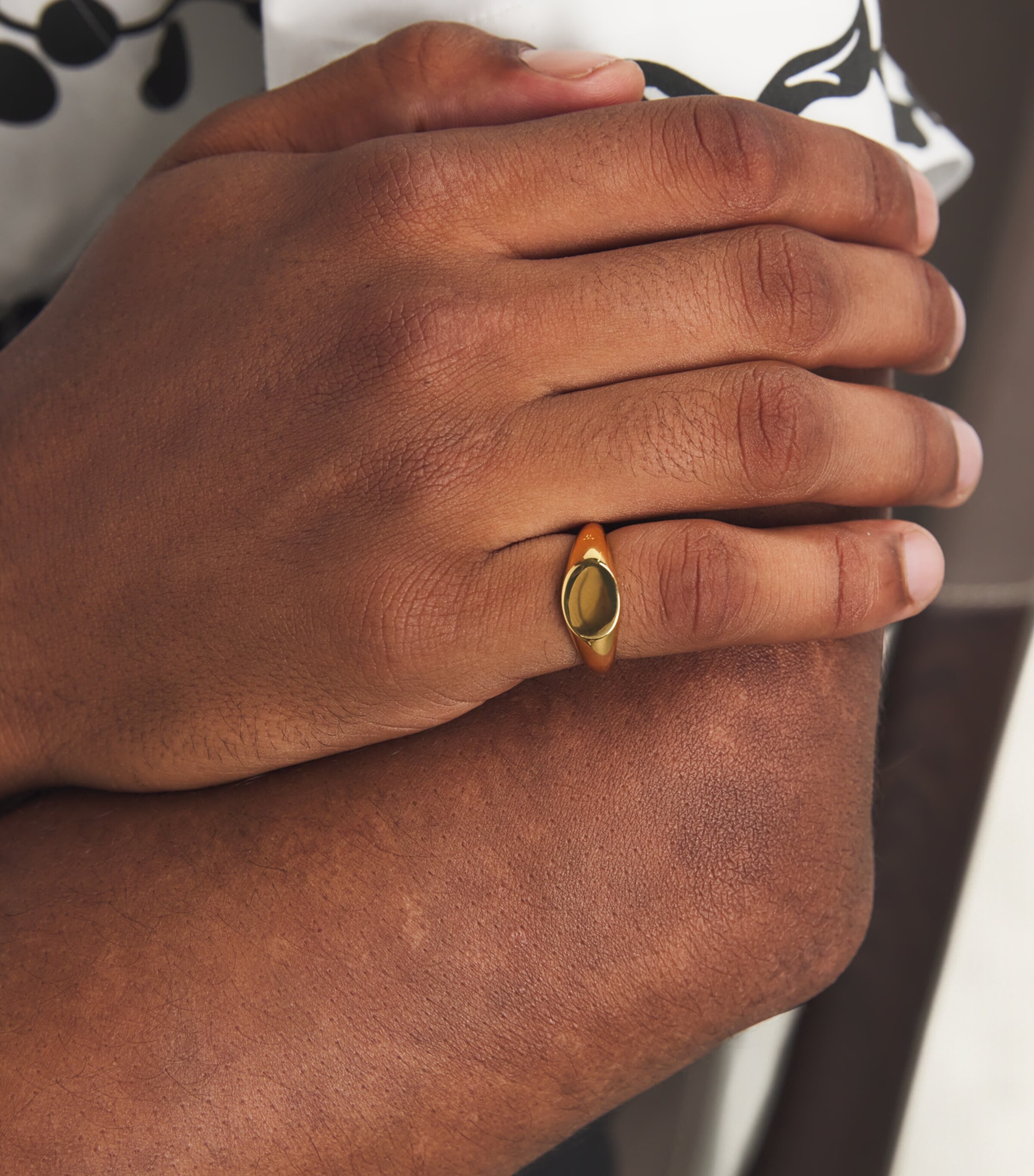 Tom Wood Yellow Gold Joe Ring | Harrods UK