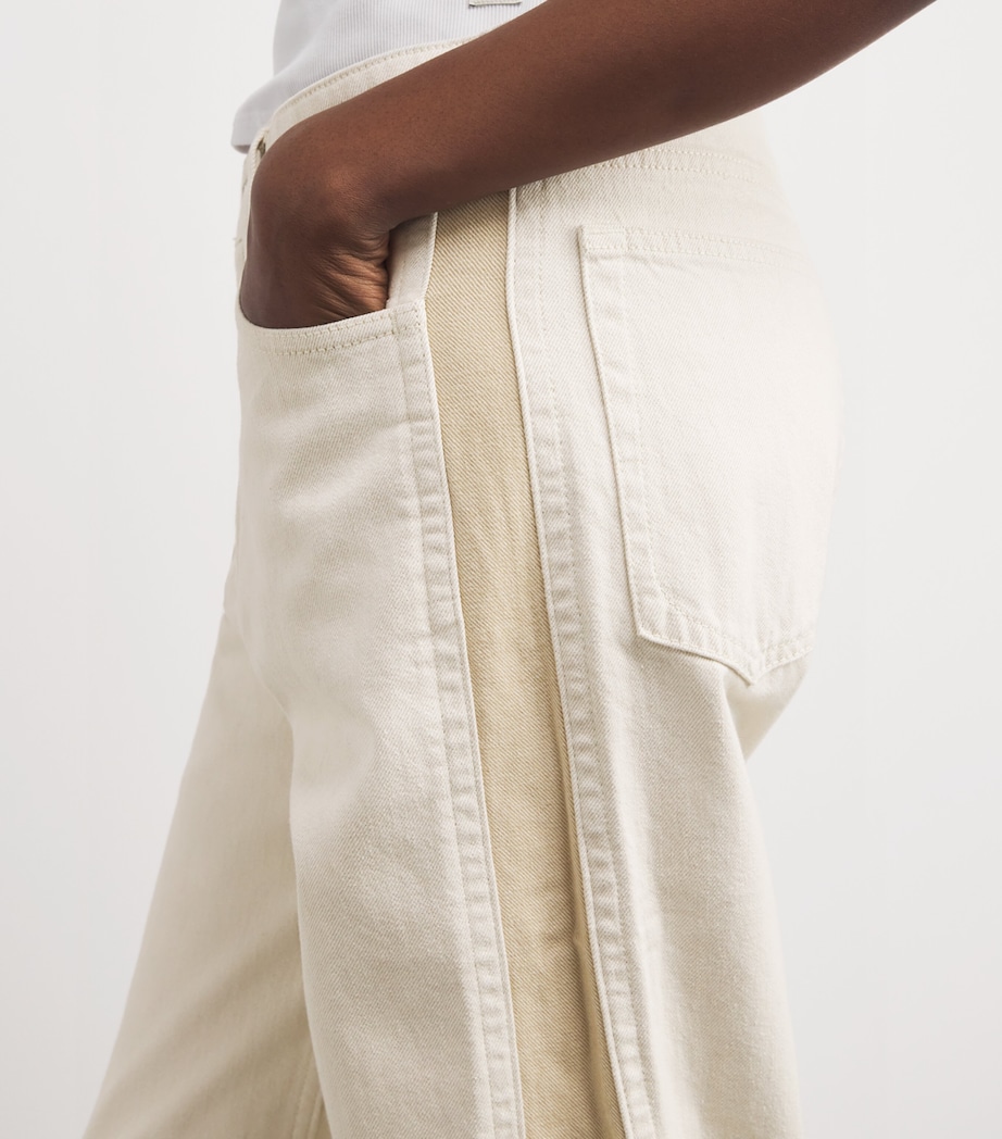 Two-Tone Logan Wide-Leg Jeans TWOSTONE Image 6