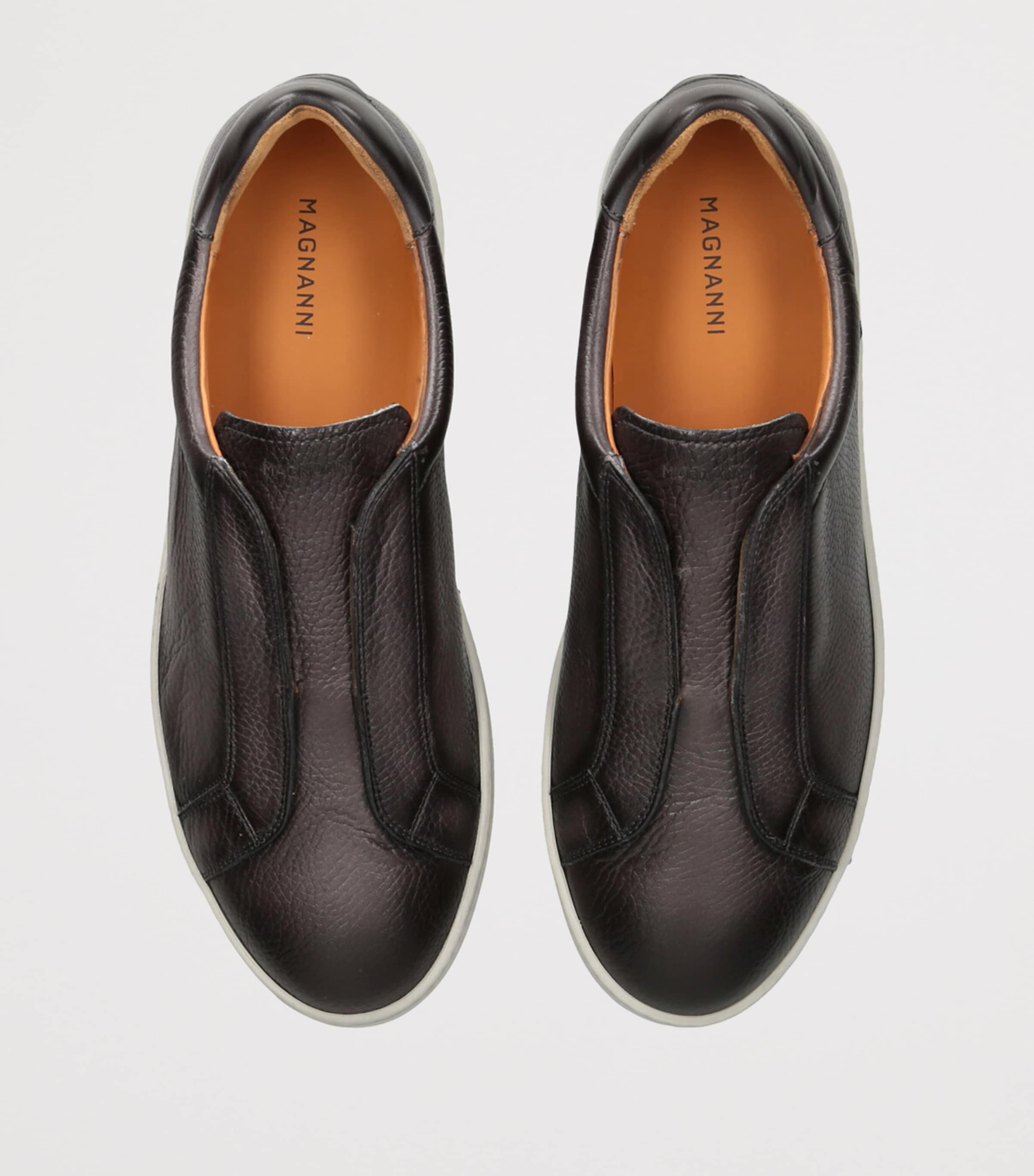 Magnanni Leather Laceless Sneakers Harrods AE