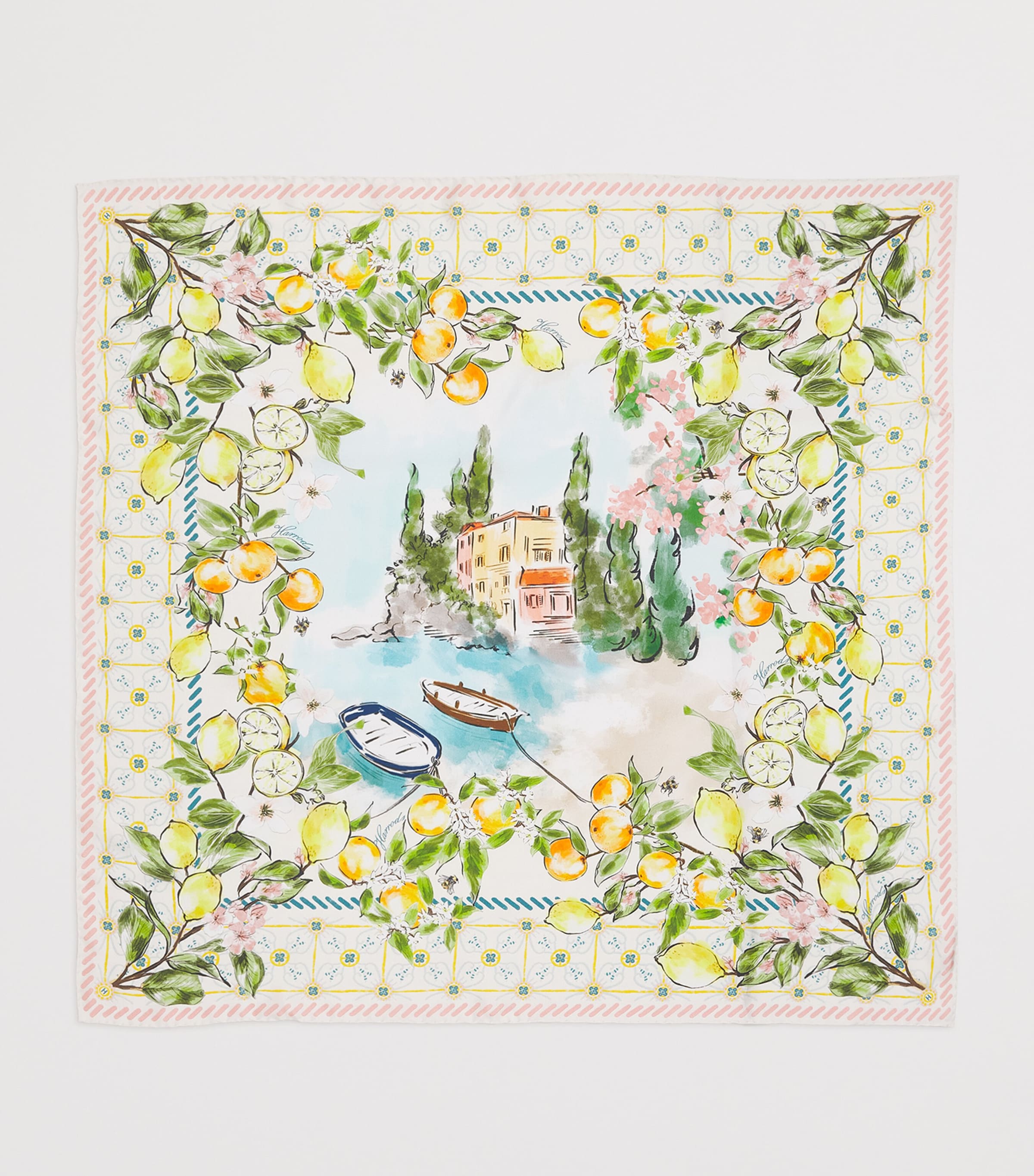 Silk High Summer Scarf YELLOW Image 4