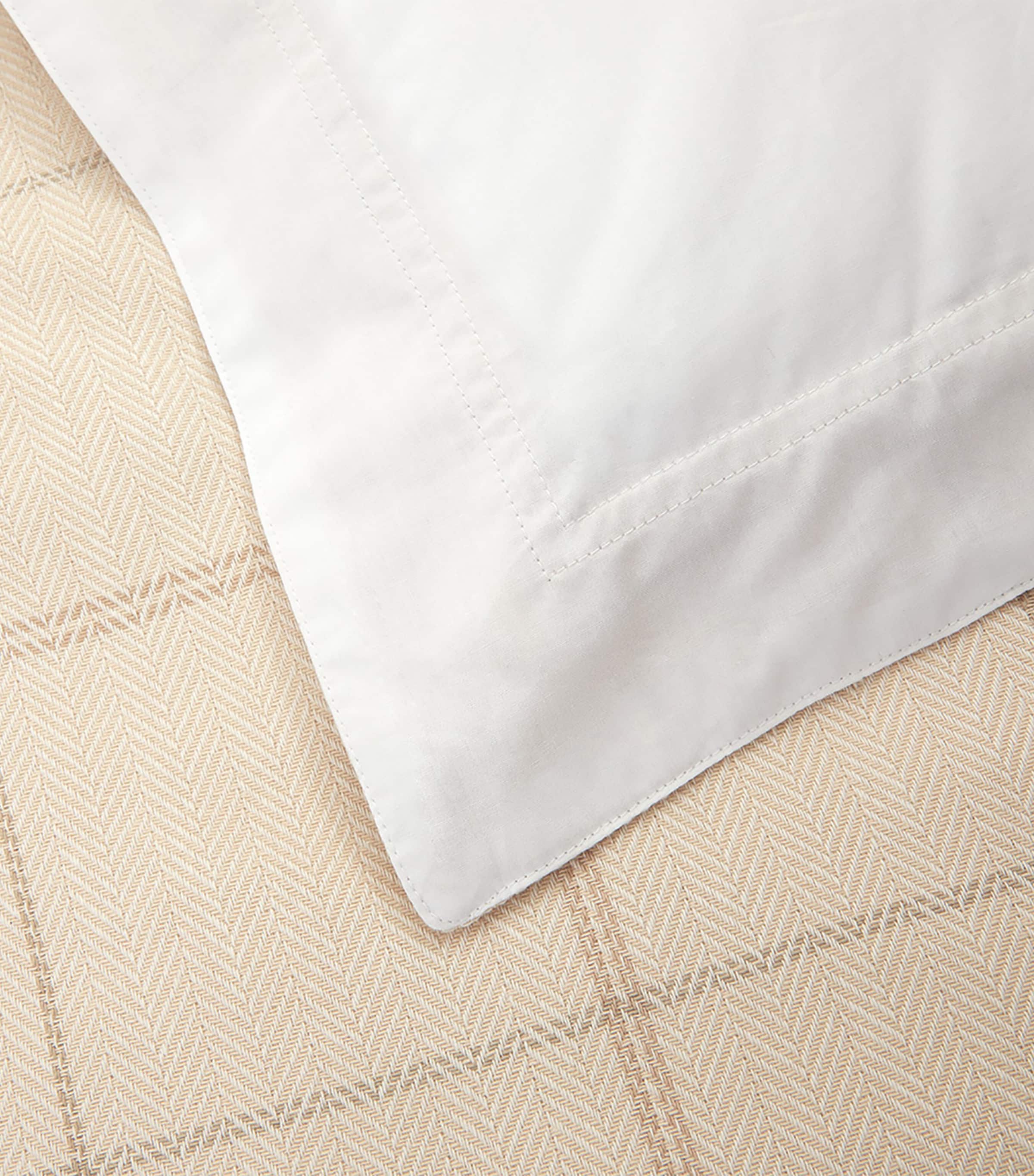 Ralph Lauren Home Cotton Tyler King Duvet Cover (240cm x 220cm) Sand Image 3
