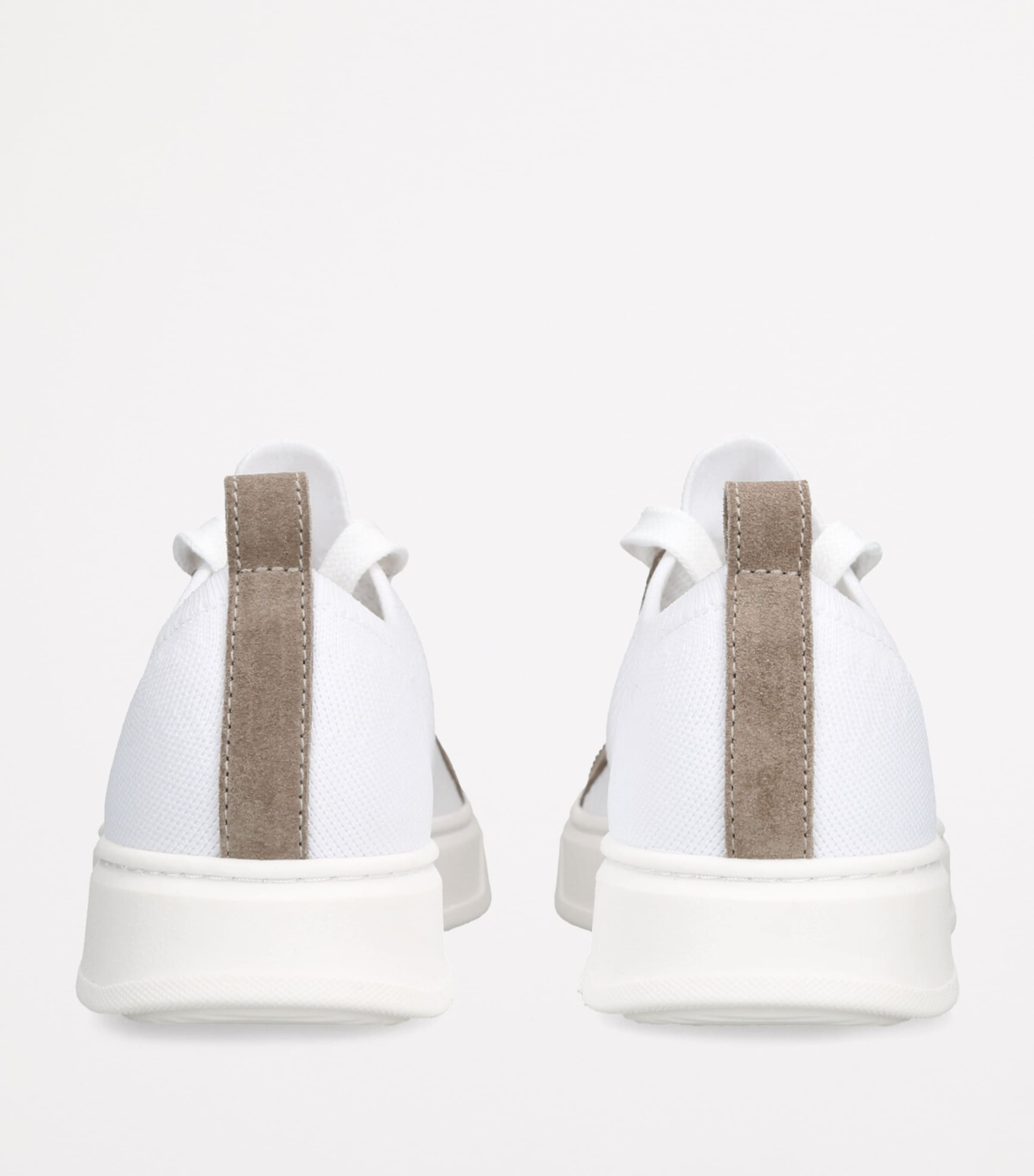 Brunello Cucinelli Kids Lace-Up Monili-Detail Sneakers White/oth Image 2