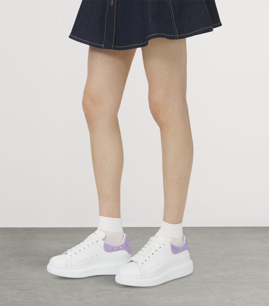 Leather Oversized Sneakers 9117 Image 2