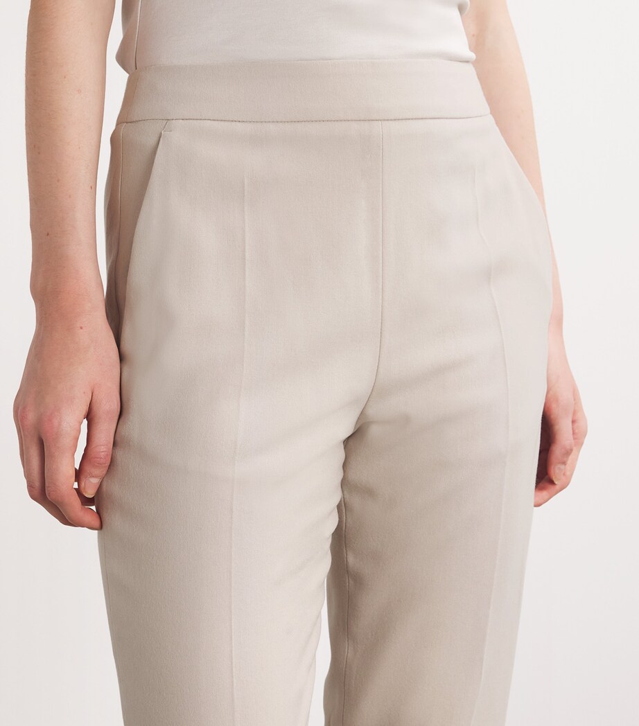 Stretch Straight Tailored Trousers N06 CHANTILLY Image 6