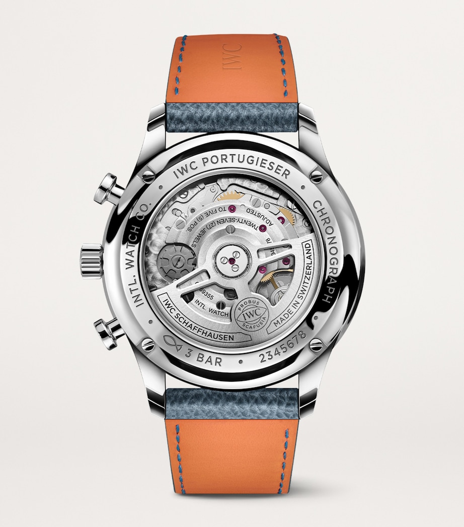 White Gold Portugieser Chronograph Watch 41mm BLUE Image 2