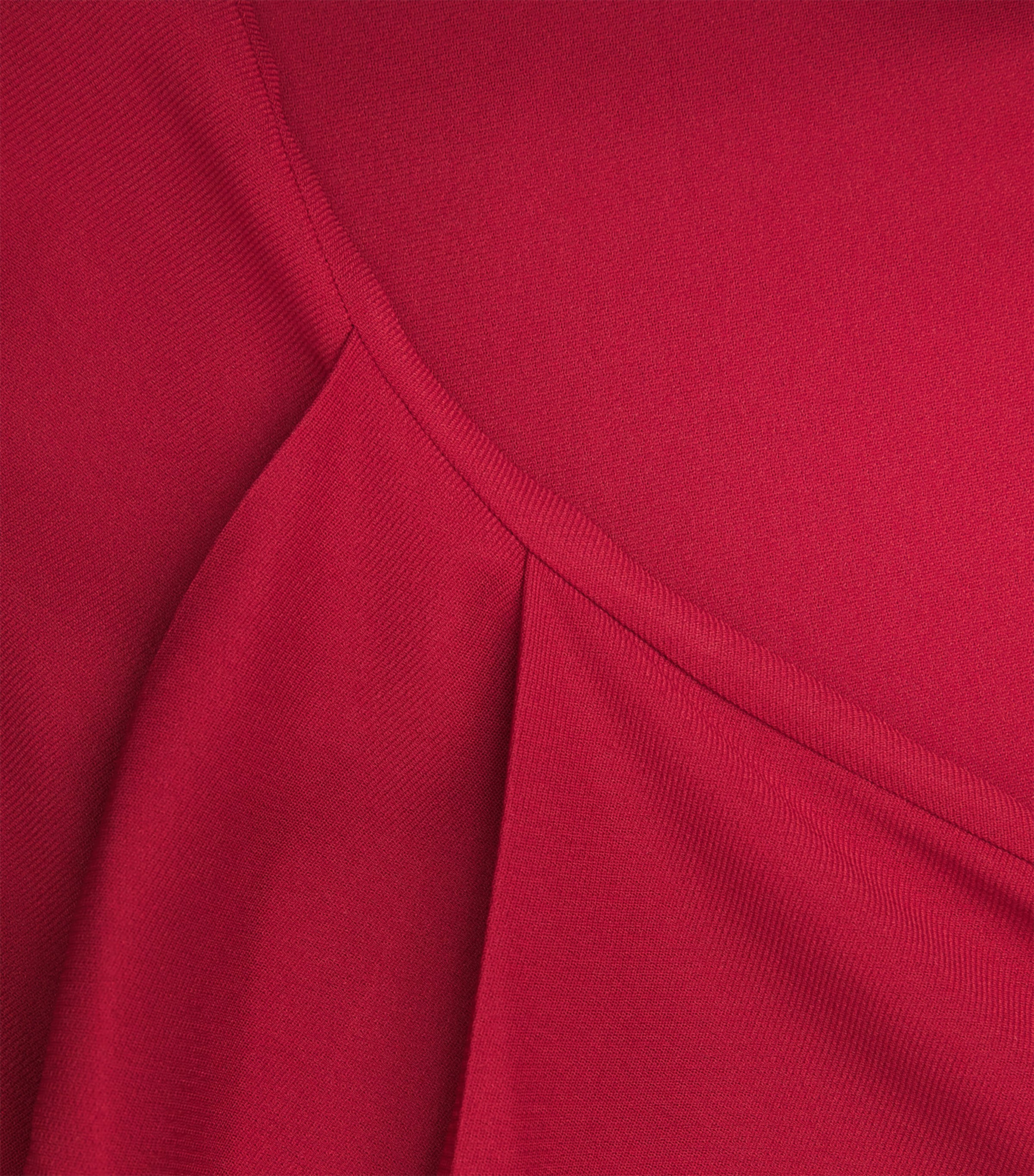 Crepe Zaya Maxi Dress POMEGRANATE Image 5