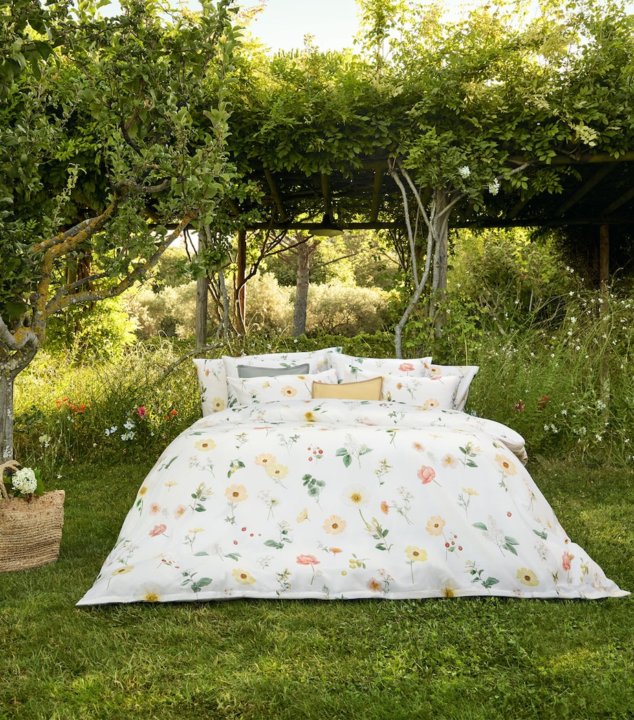 Cotton Sateen Oxford Pillowcase (50cm x 75cm) BLANC Image 4