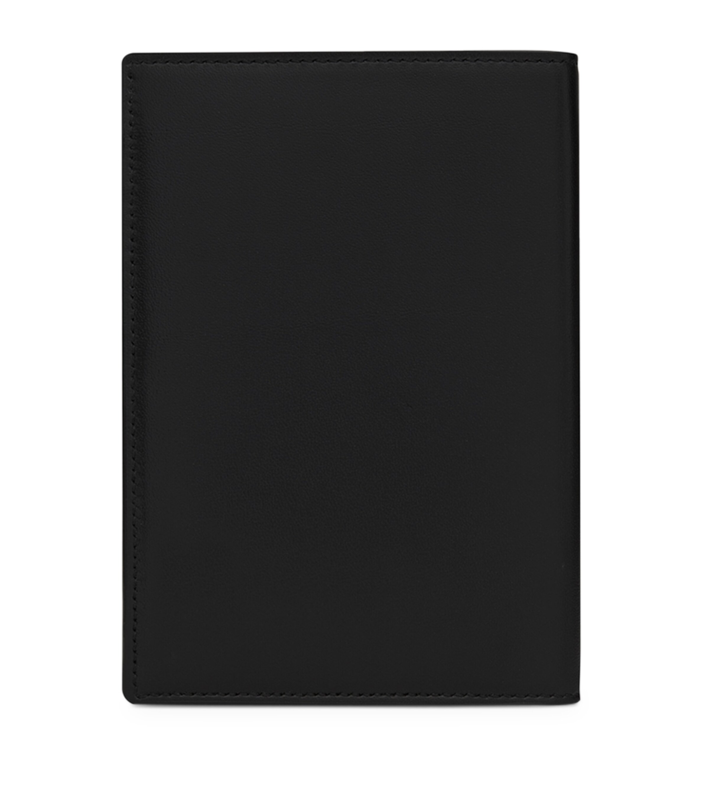 Saint Laurent Leather Monogram Passport Holder Image 2