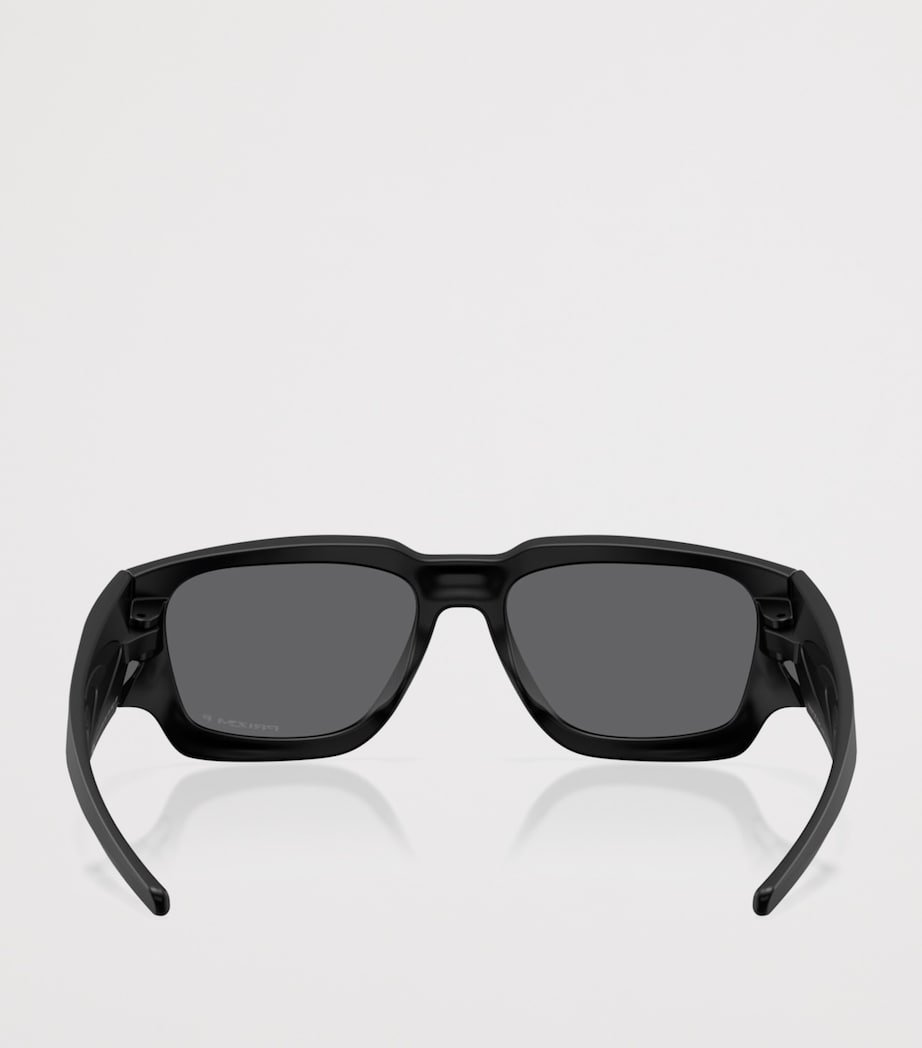 Oakley Instagator Rectangle Sunglasses Black Image 4