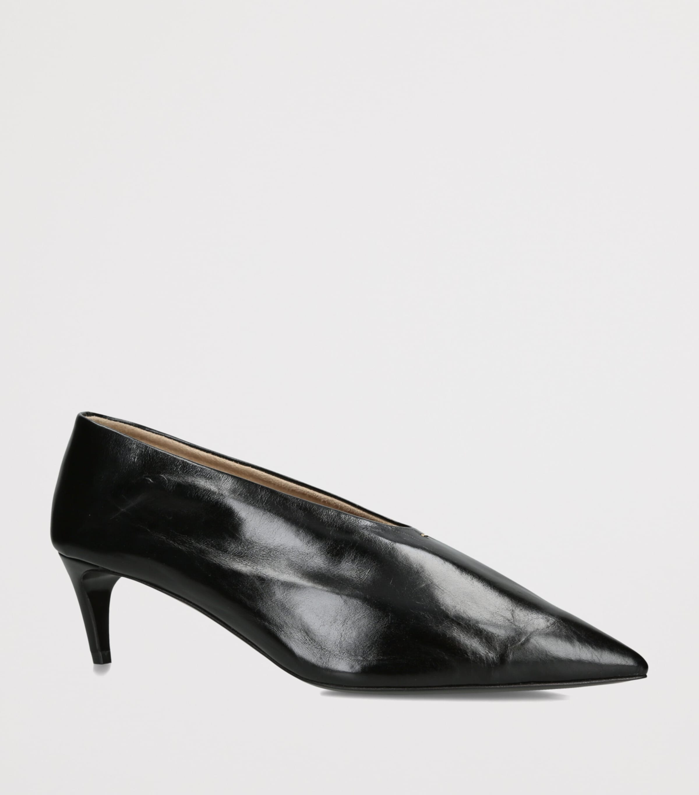 Khaite Leather Miriam Pumps 50 Black Image 3