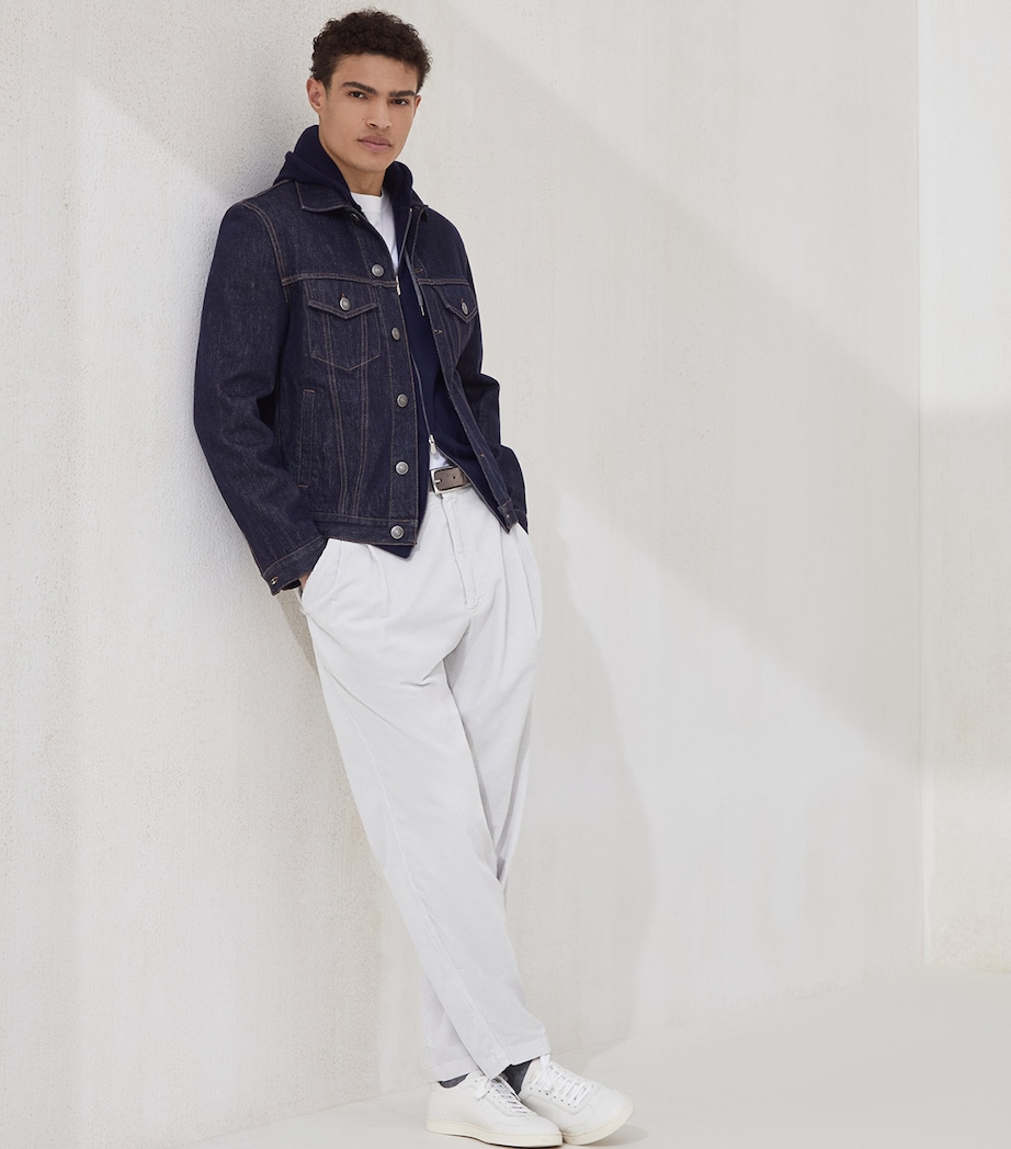 Cashmere Zip-Up Hoodie CW425 Image 4