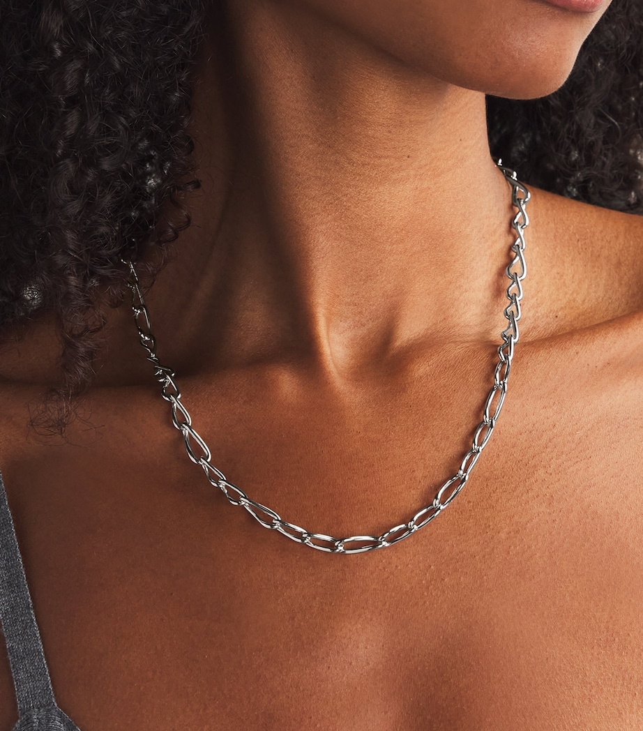 Infinity Chain Necklace SILVER Image 2