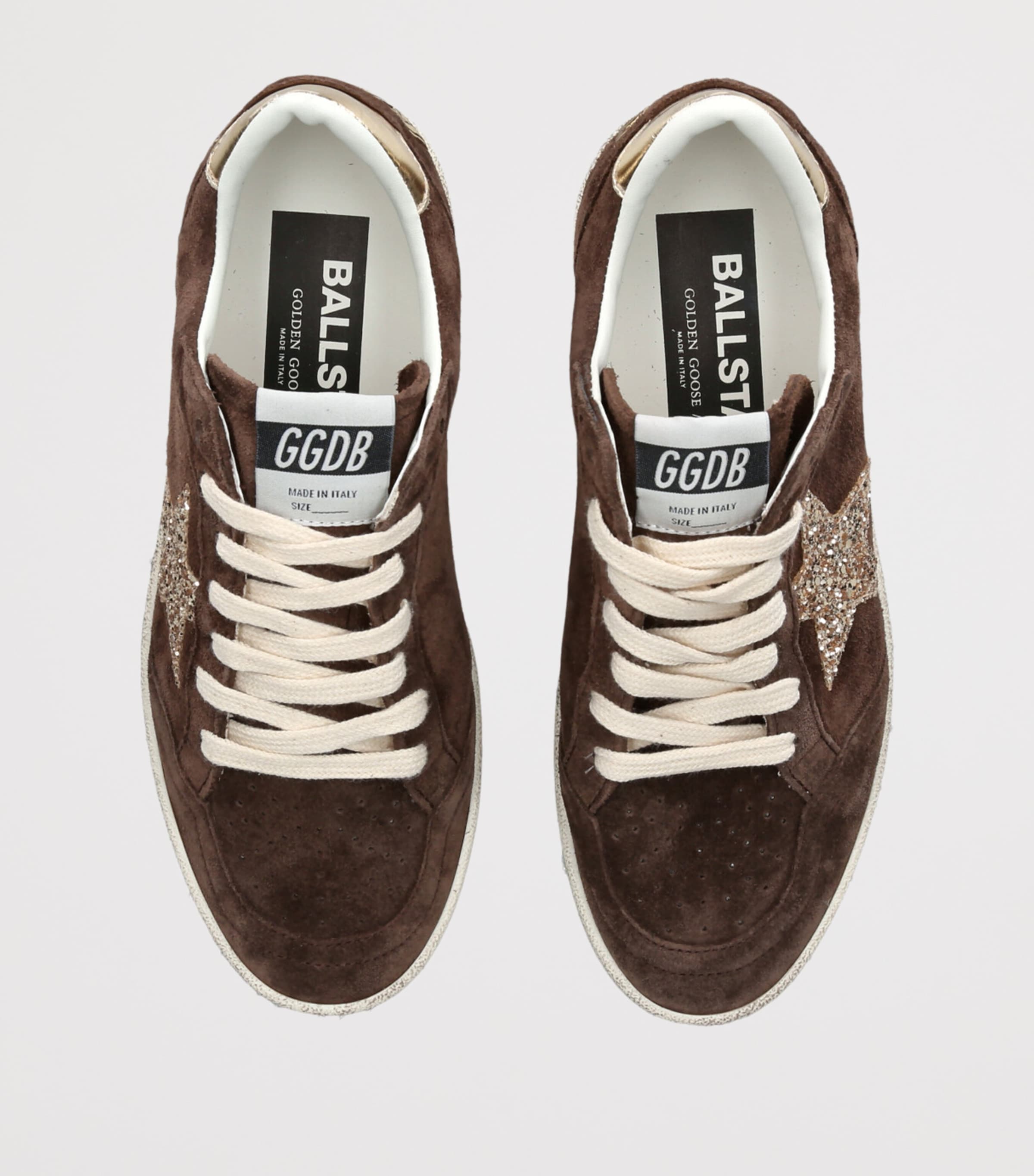 Suede Ball Star Sneakers BROWN/OTH Image 4