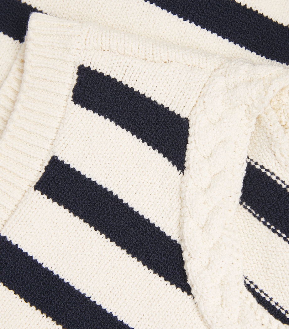 Stripe The Harbor Vest Top NAVY MULTI Image 5