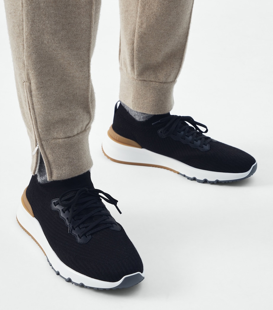 Knitted Low-Top Sneakers CIK10 Image 2