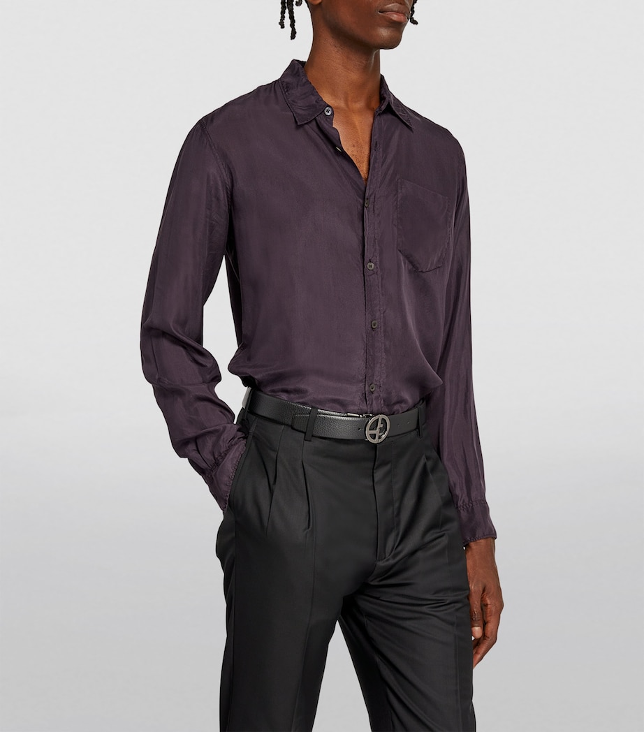 Leather Logo Belt 81386 Image 5