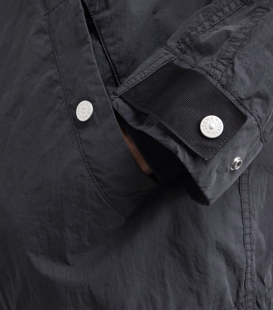 Stone Island Mens Garment-Dyed Nylon TC Parka Image 3