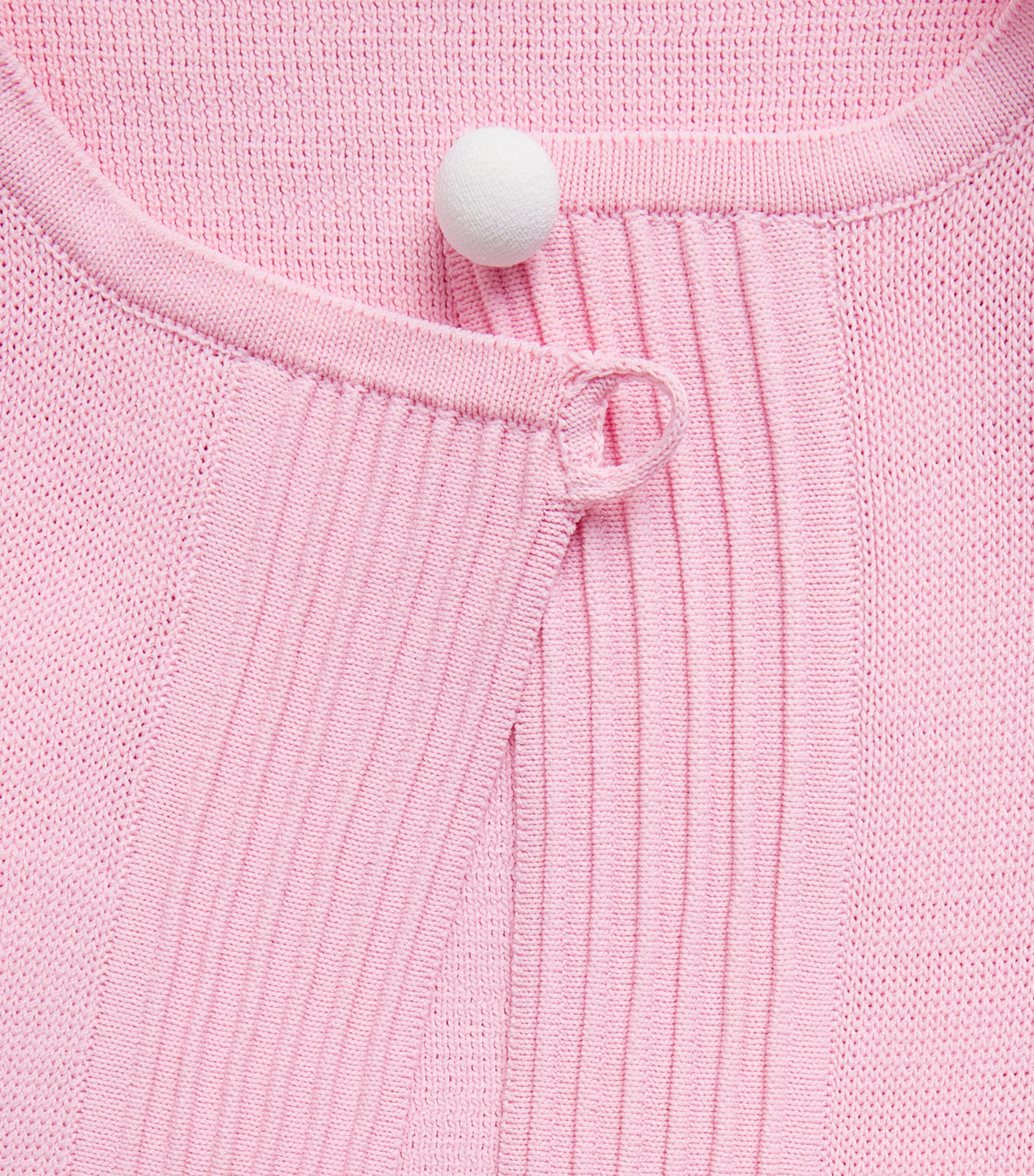 Edeline Lee Womens Knitted Sylvia Cardigan Pink Image 6