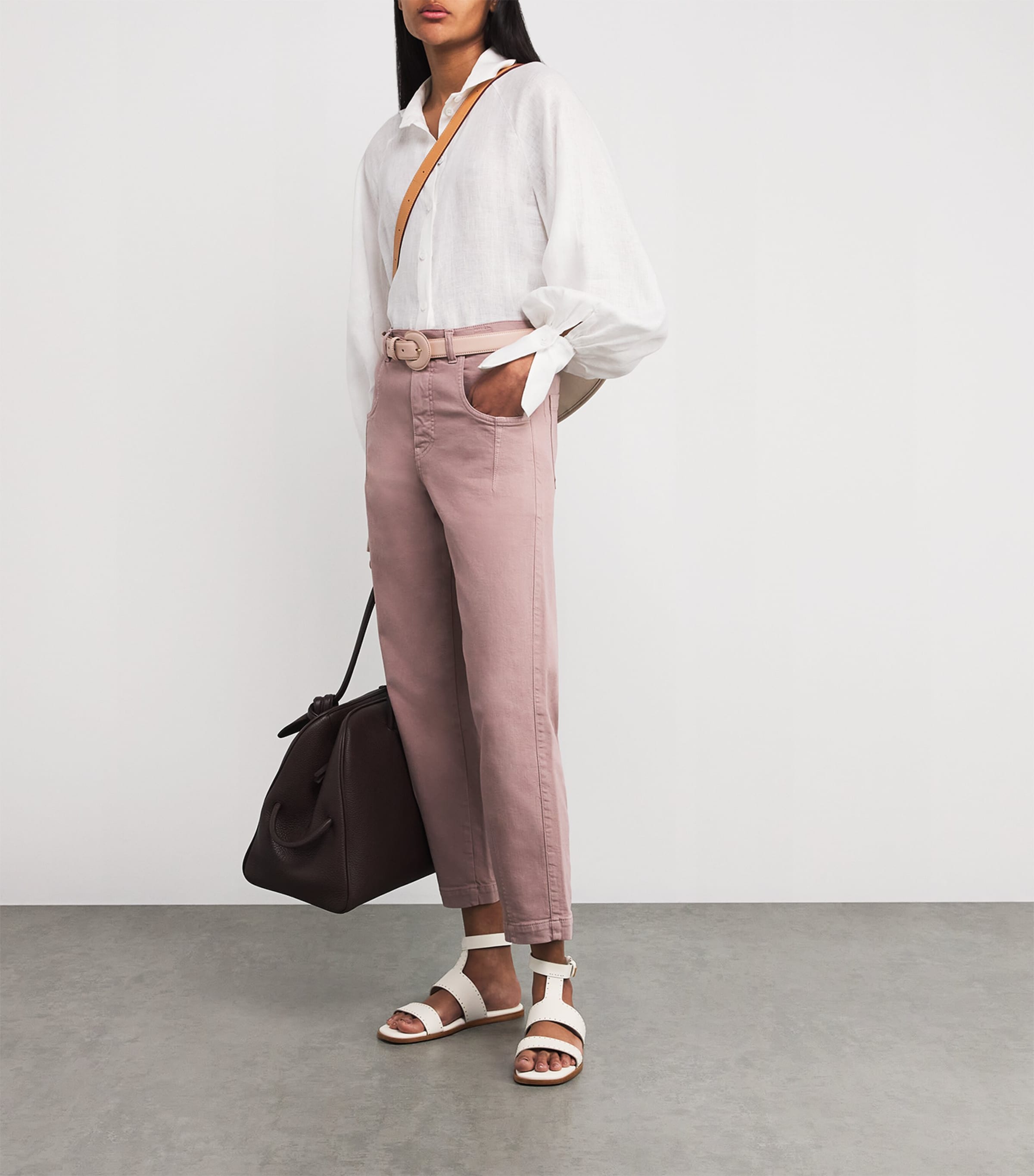 Eleventy Cashmere Scarf Sabbia Image 6