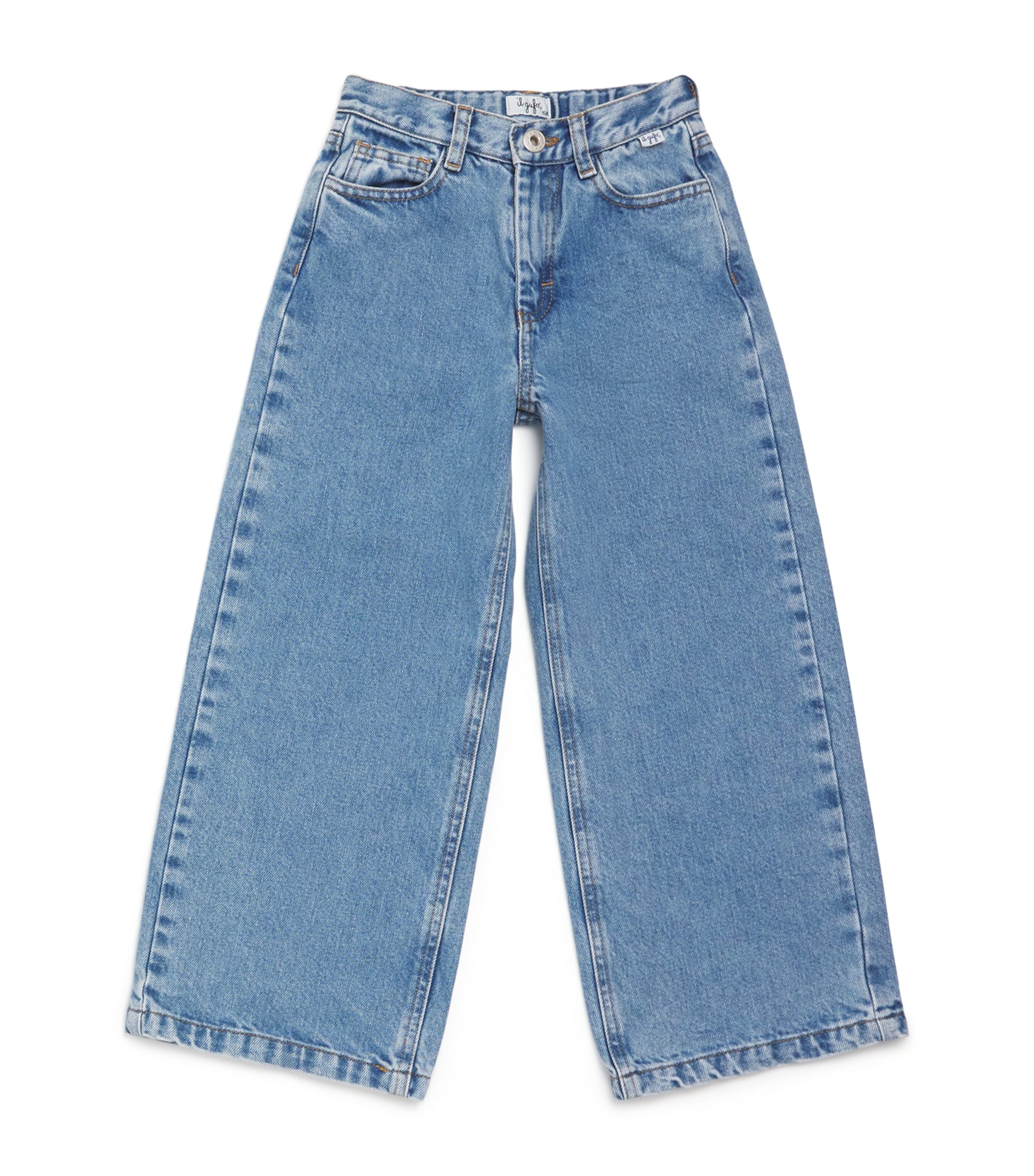 Il Gufo Straight Jeans In Blue