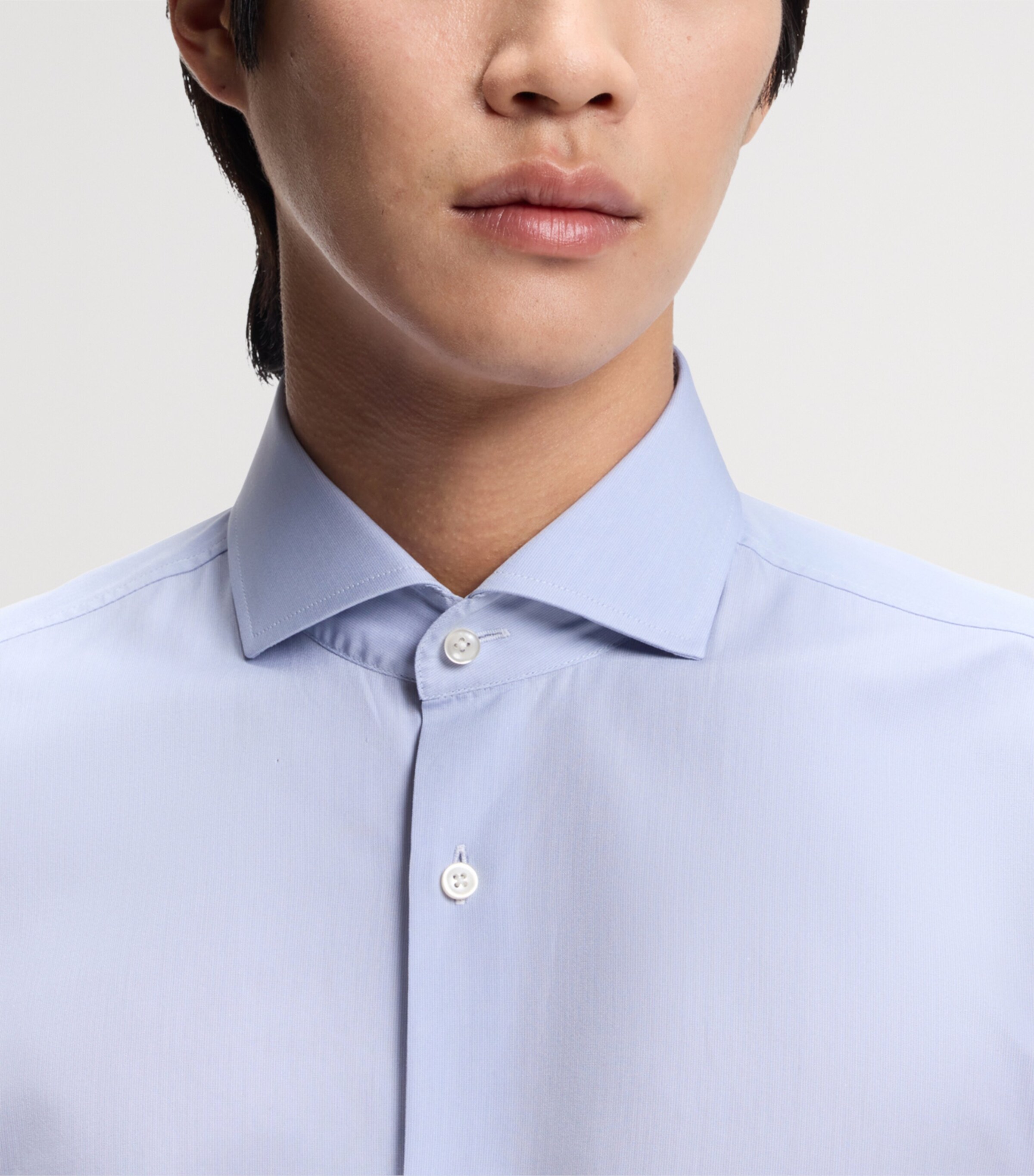BOSS Mens Cotton Slim-Fit Shirt Image 5