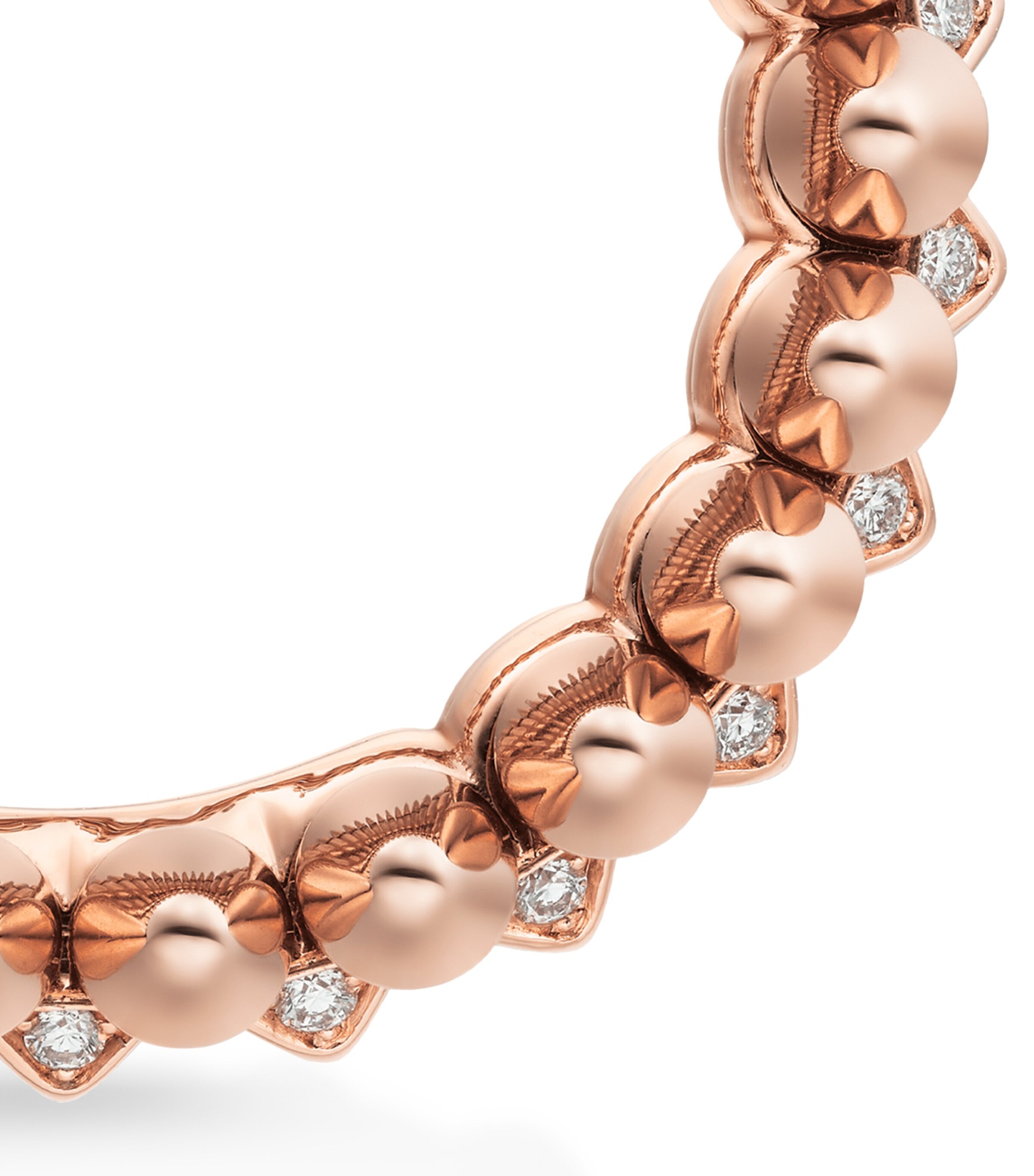 Rose Gold and Diamond Clash de Cartier Ring ROSE GOLD Image 5