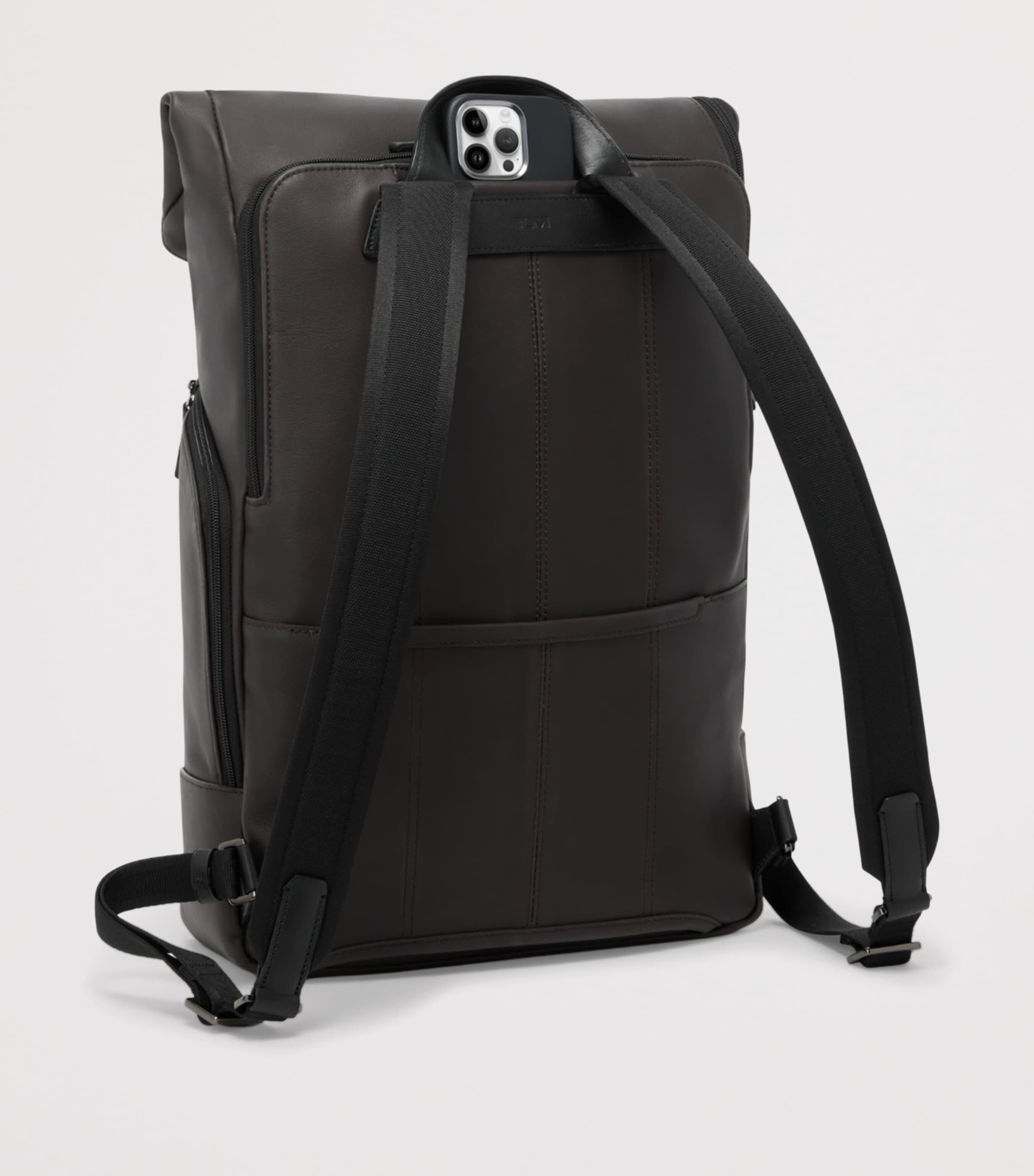 極美品 TUMI Berrett Roll Top Backpack リュック New Authentic TUMI Alpha Birch Roll Top Unisex Travel