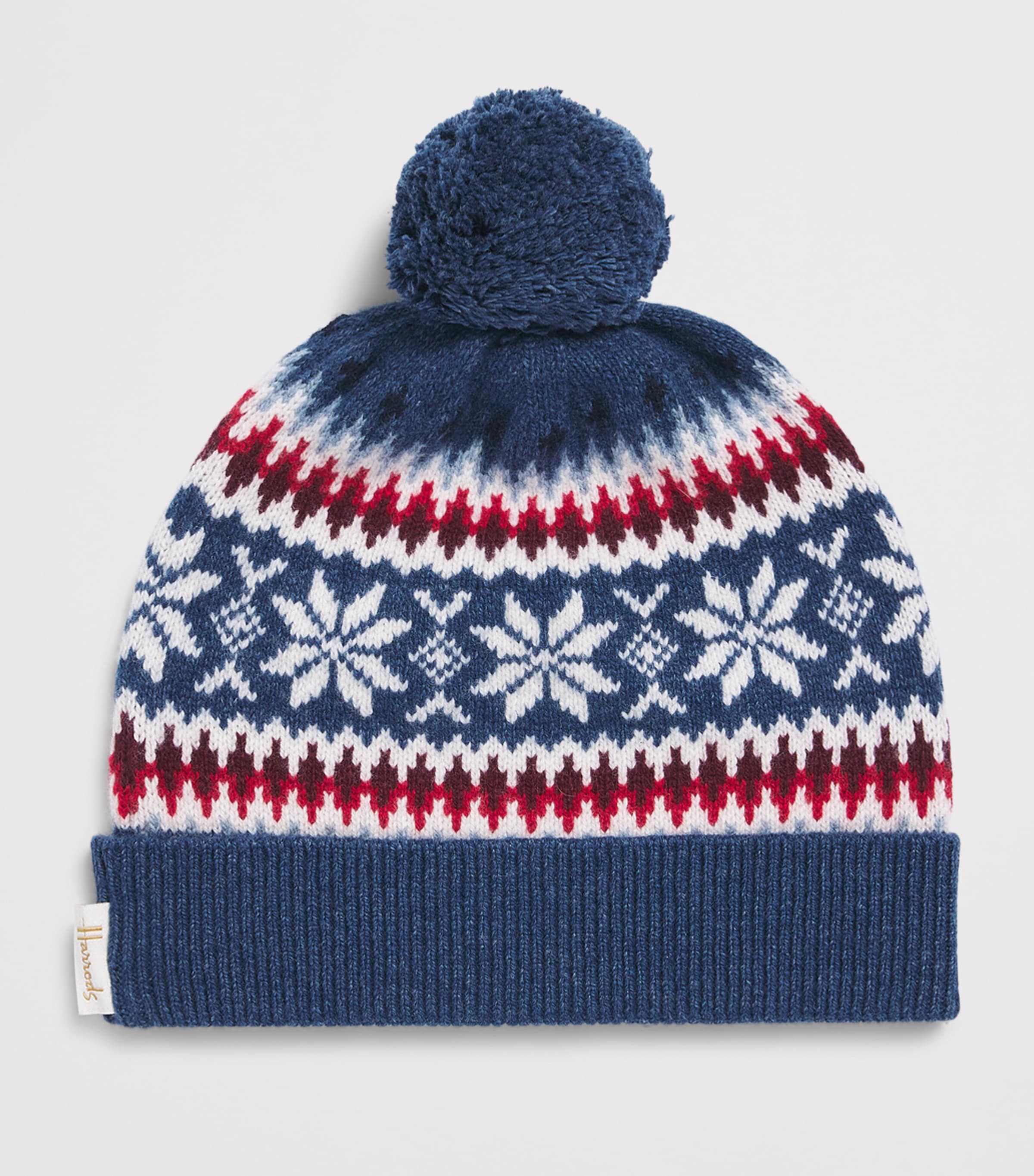 Harrods Fair Isle Hat Image 2