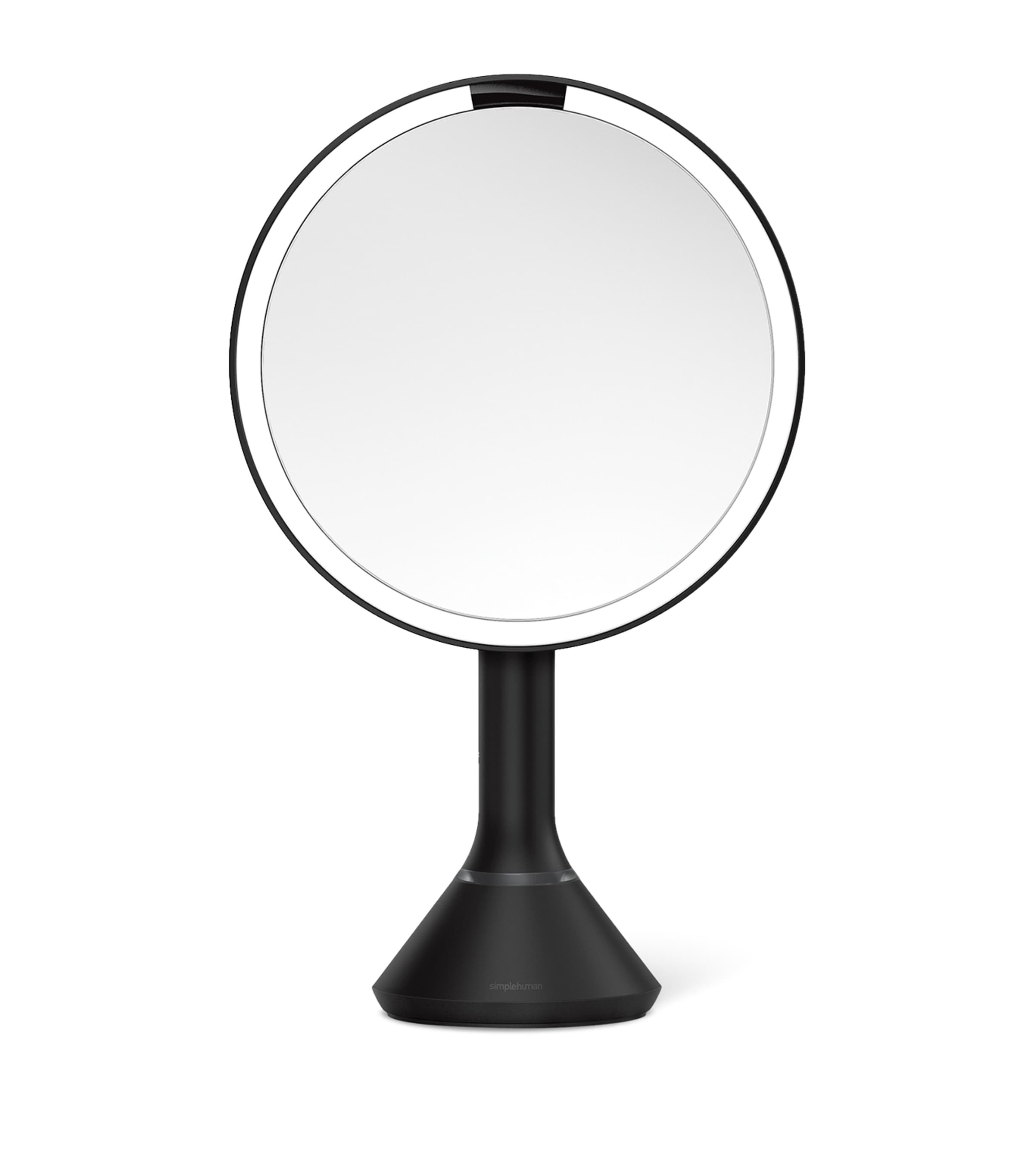 Simplehuman Round Sensor Mirror Matte Black Image 1