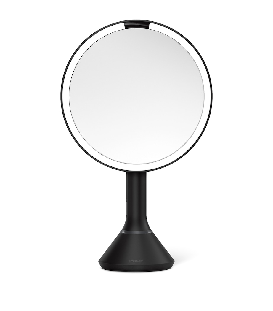 Simplehuman Round Sensor Mirror Matte Black Image 1