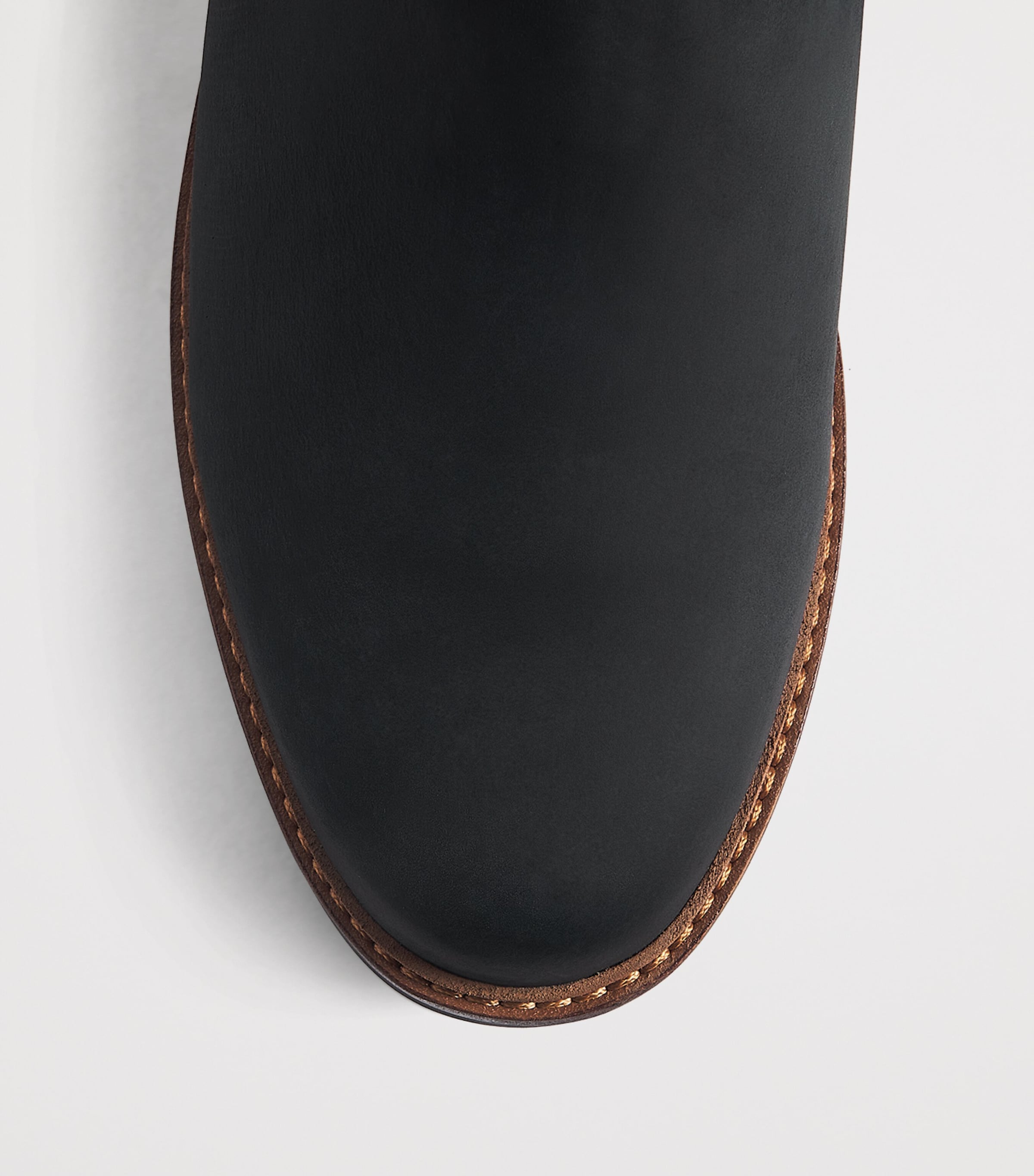 Leather Farsley Chelsea Boots BLACK Image 5