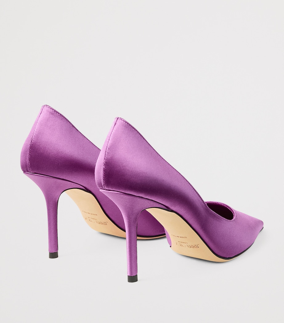 Love 85 Satin Pumps VIOLET ORCHID Image 5