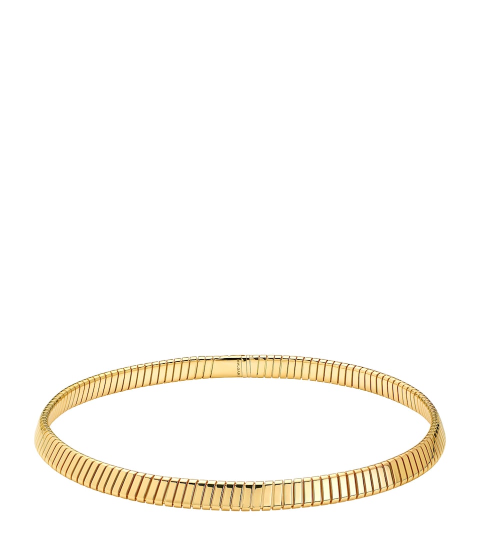 Yellow Gold Tubogas Necklace