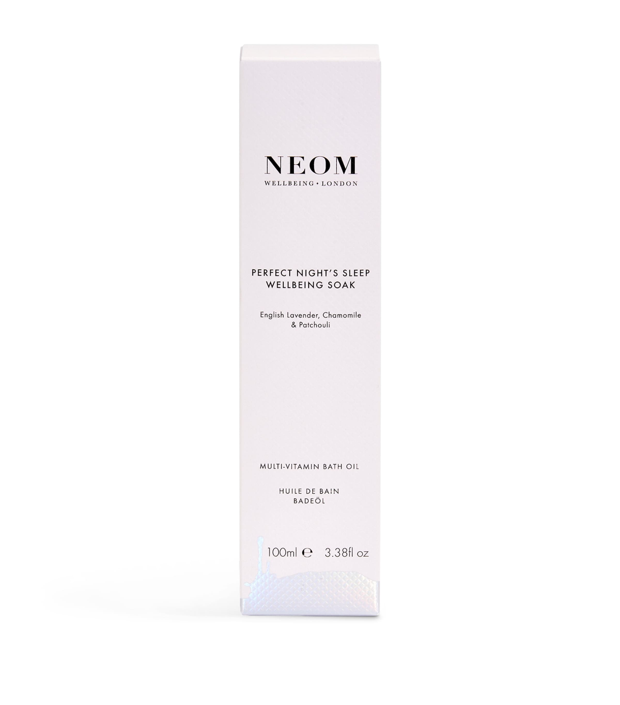NEOM Perfect Night's Sleep Wellbeing Soak Bath Oil (100ml) Image 3
