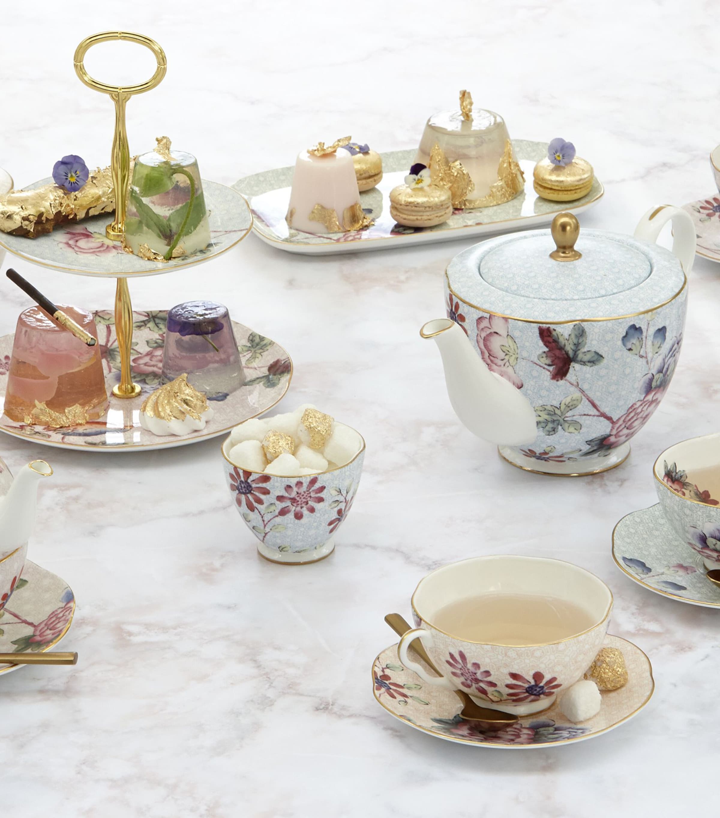 Cuckoo Teacup And Saucer BLUE Image 2