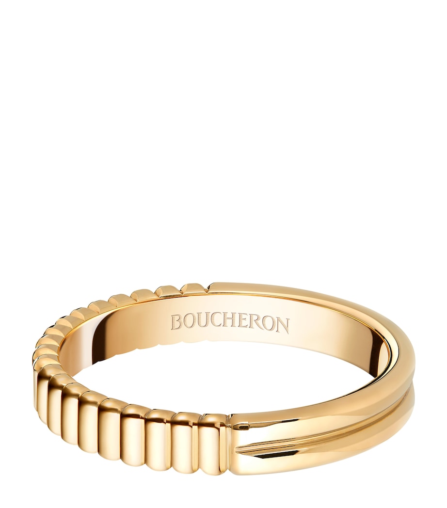 Boucheron Yellow Gold Quatre Radiant Edition Wedding Band Yellow Gold Image 1
