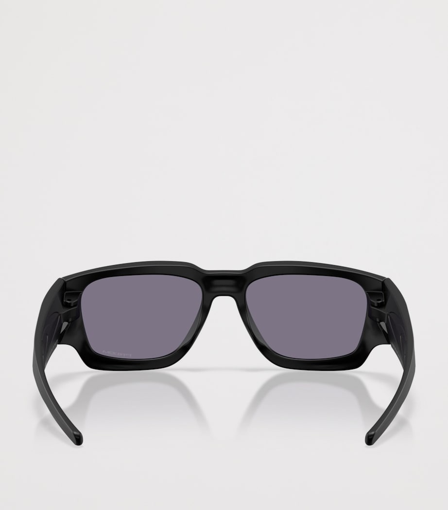 Oakley Instagator Rectangle Sunglasses Black Image 4