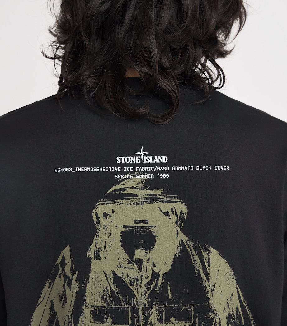 Cotton Archivio Logo T-Shirt V0029 Image 6