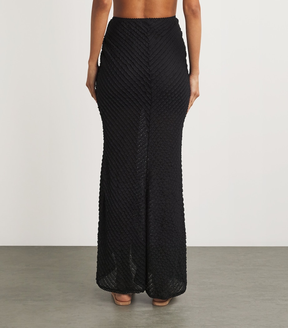 Lace Eris Maxi Skirt BLACK TENNIS Image 4
