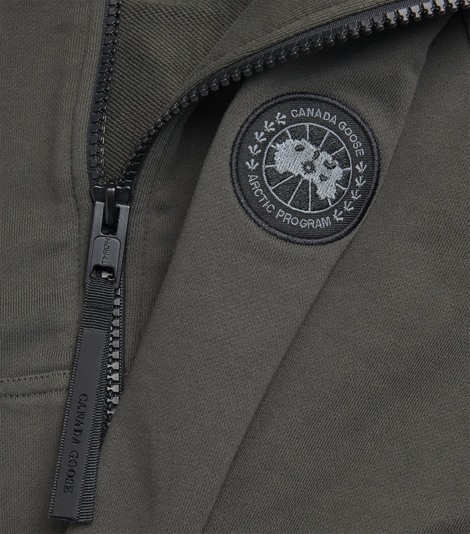 Cotton Zip-Up Huron Hoodie 9782 Image 5