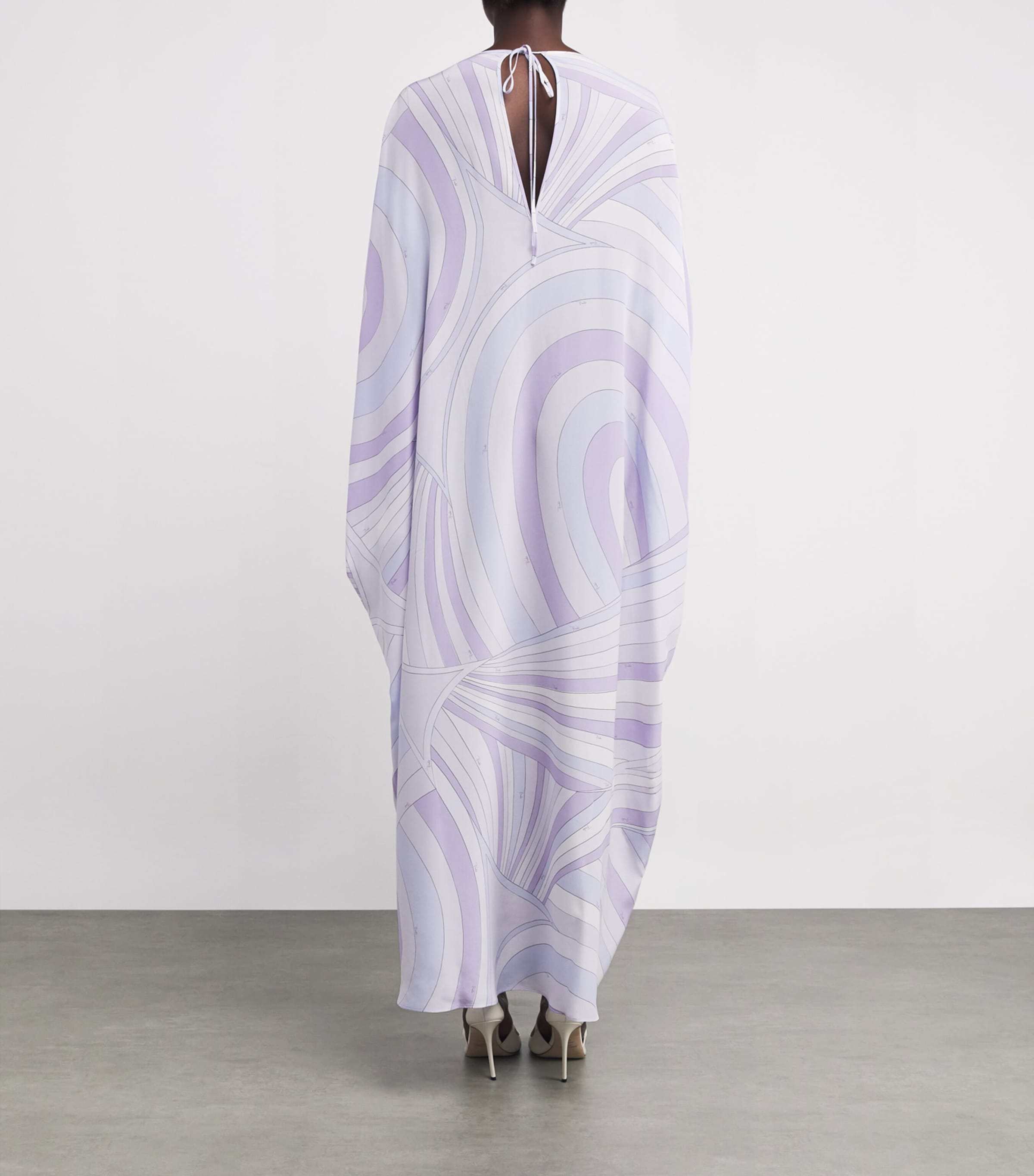 Iride Kaftan Maxi Dress 009/LAVANDER Image 4
