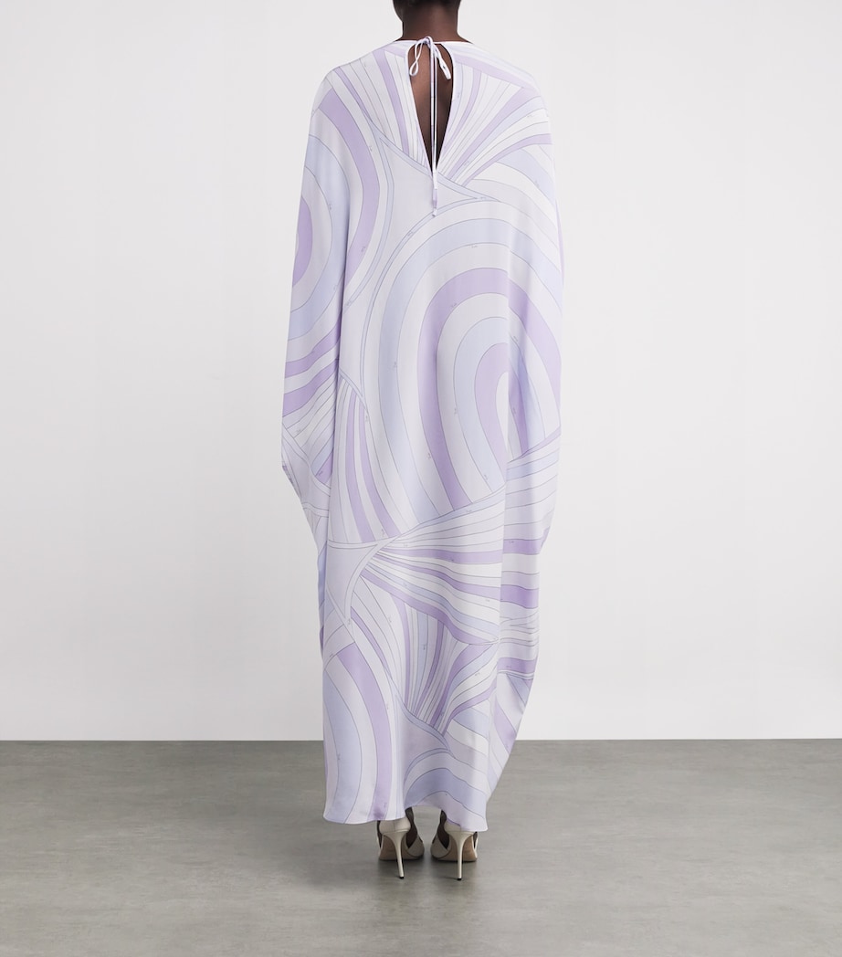 Iride Kaftan Maxi Dress 009/LAVANDER Image 4