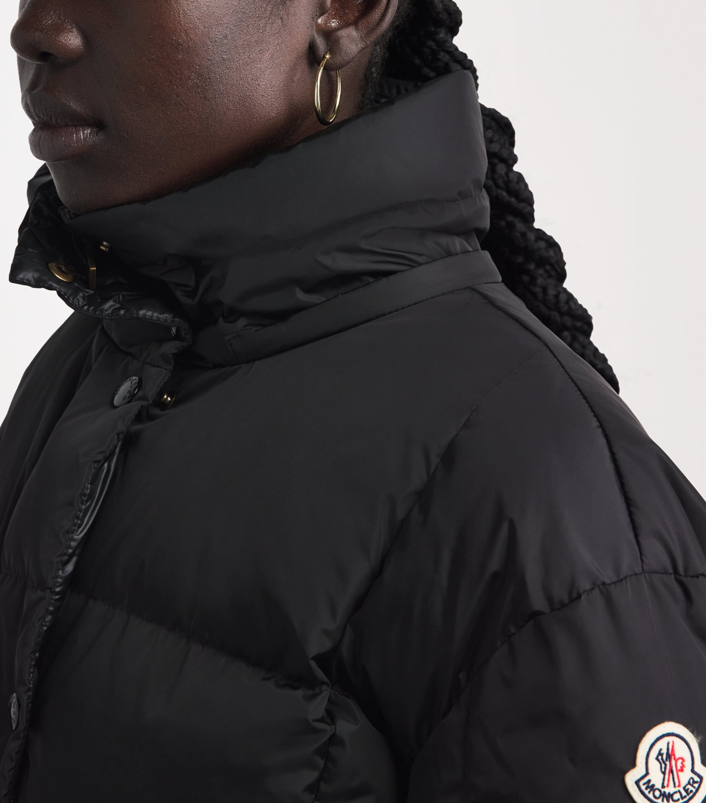 Moncler Womens Down Quilted Agneux Jacket Image 6