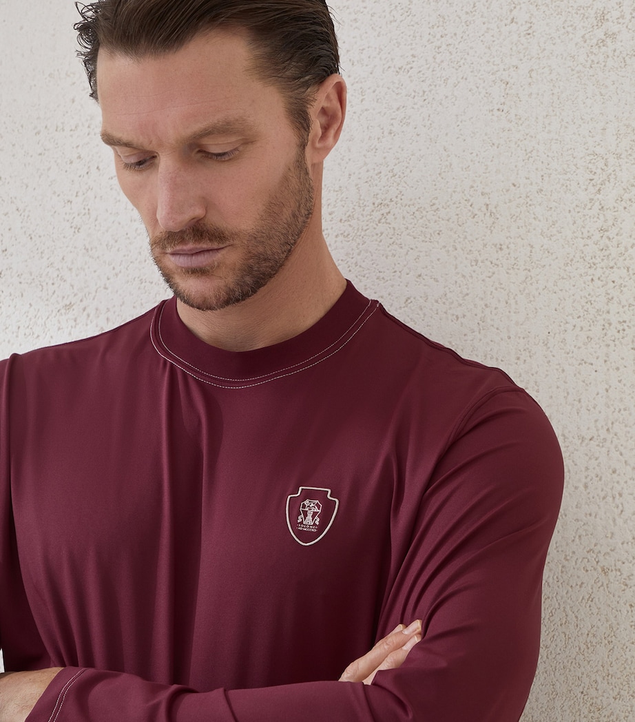 Logo Long-Sleeve T-Shirt C3985 Image 5