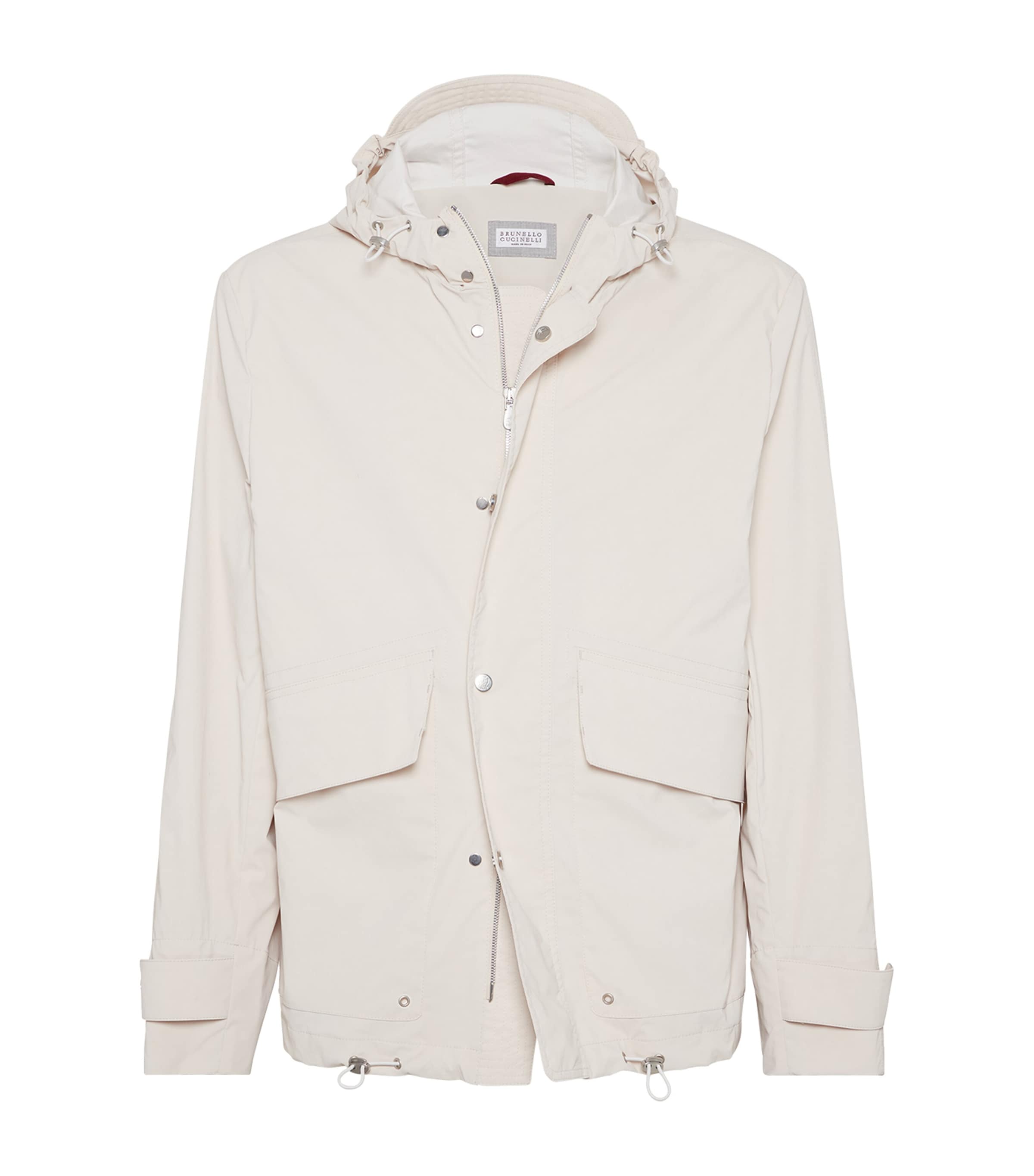 【関税＆送料込み】Brunello Cucinelli Cotton Blend Parka Co Brunello Cucinelli Cotton Bonded Parka | Harrods UK