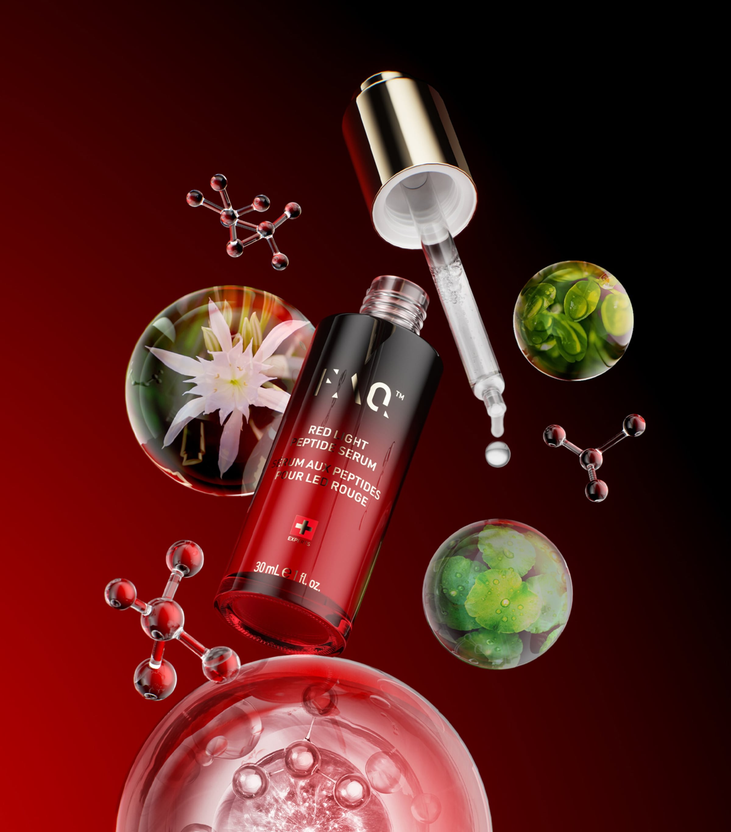 Red Light Peptide Serum (30ml) NO COLOUR Image 4