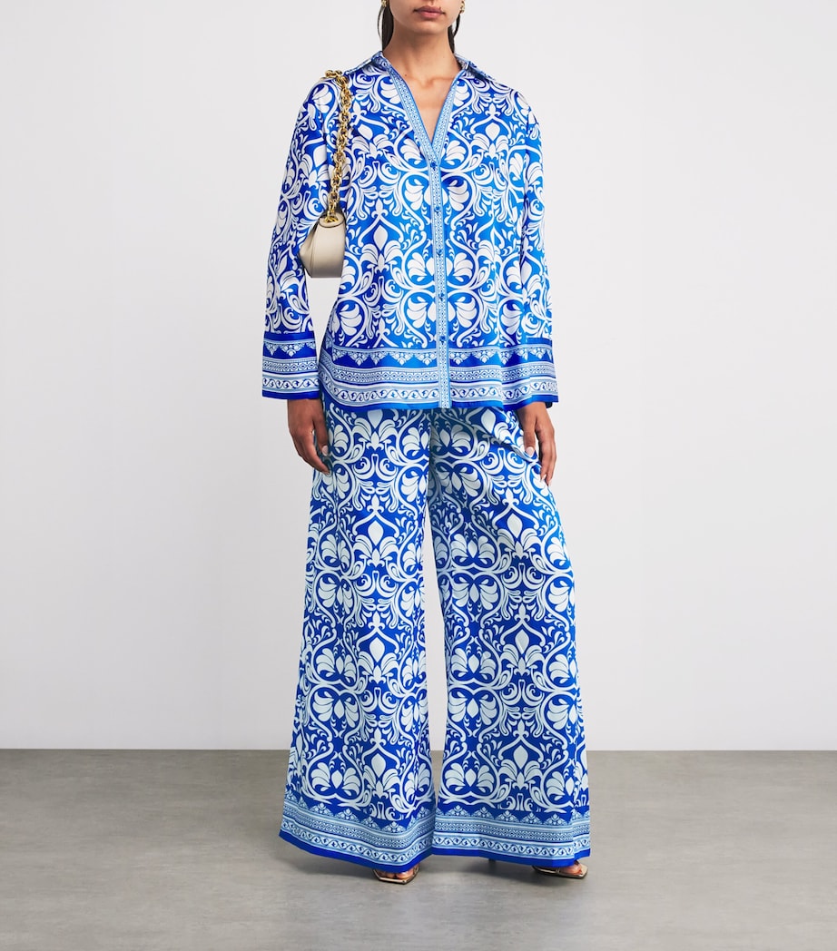 Oversized Kiva Shirt J478 SOIRE TRUE BLUE Image 2