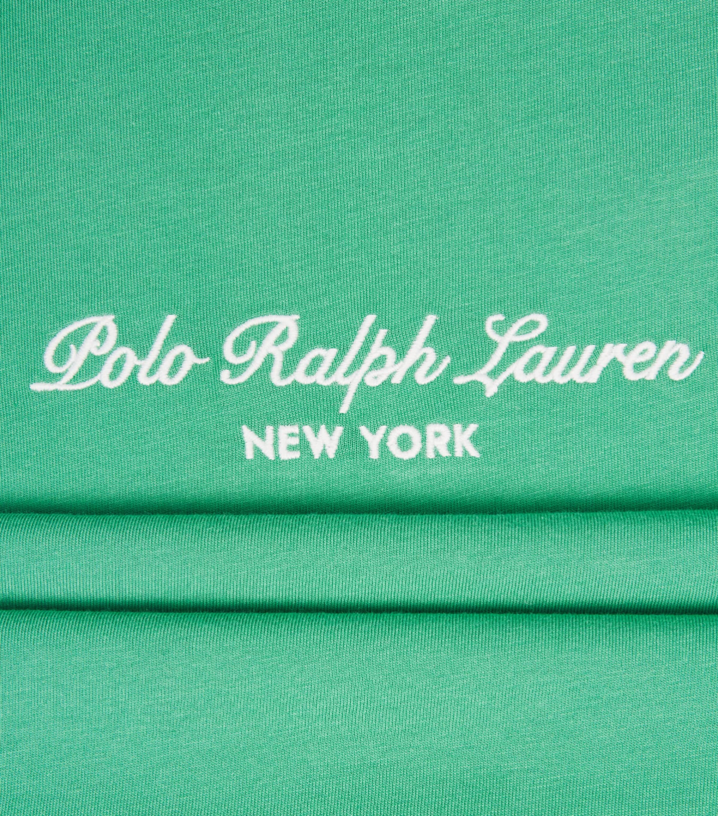 Polo Ralph Lauren Mens Cotton Embroidered Logo T-Shirt Raft Green Image 6