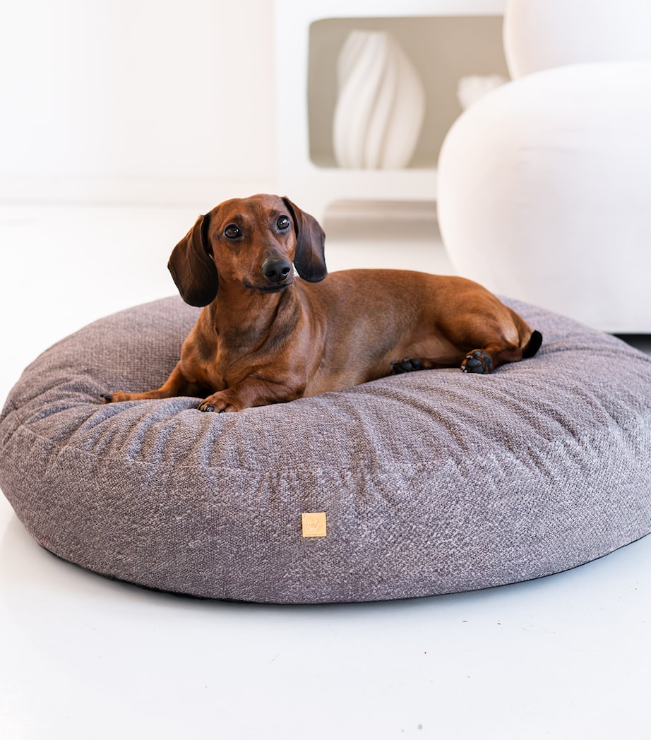 Looty Medium Organic Pet Pouf Taupe Image 7